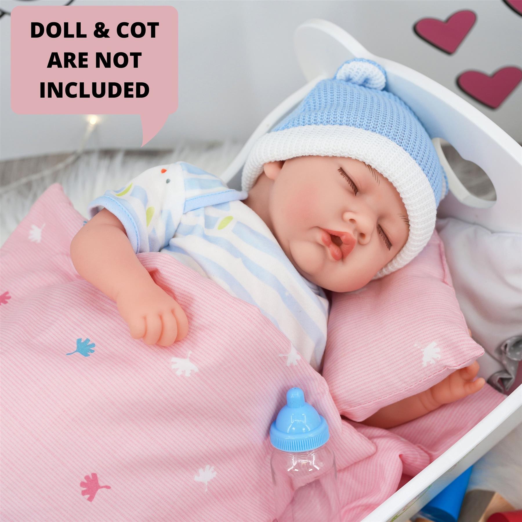 New Born Baby Dolls Bedding Set by BiBi Doll - The Magic Toy Shop