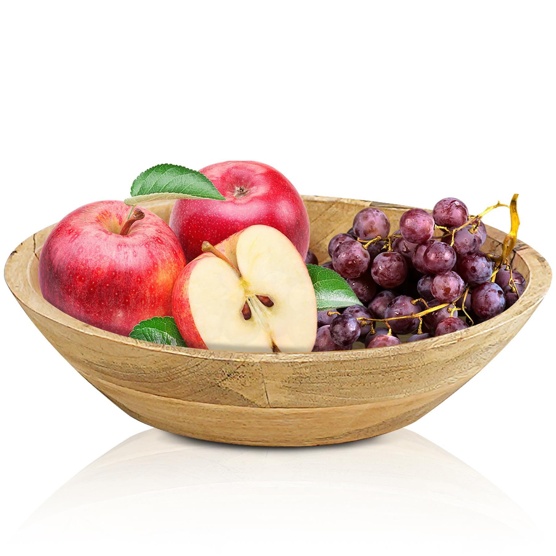 Wooden Mango Bowl 29cm by GEEZY - The Magic Toy Shop