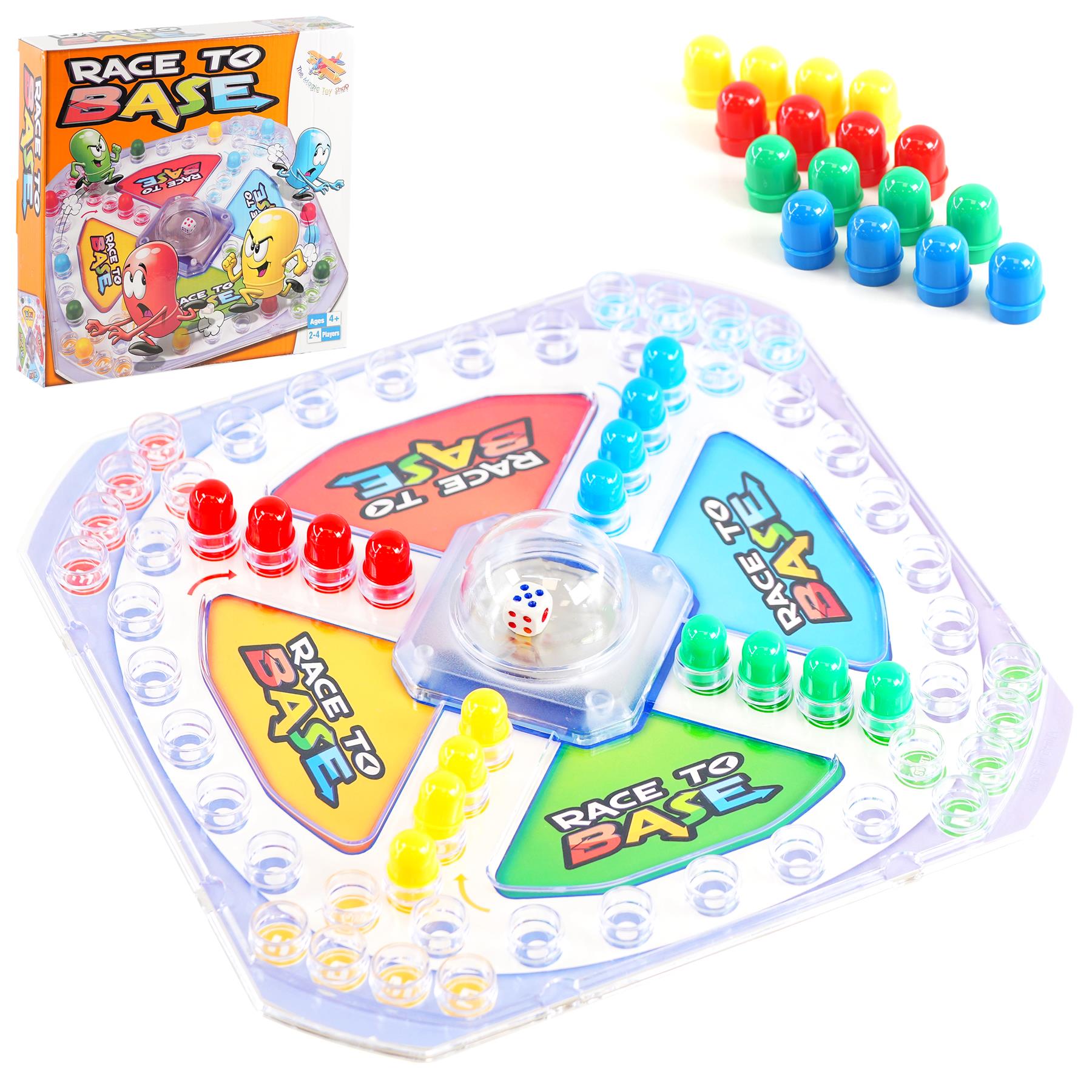 Race To Base Kids Board Game by The Magic Toy Shop - The Magic Toy Shop