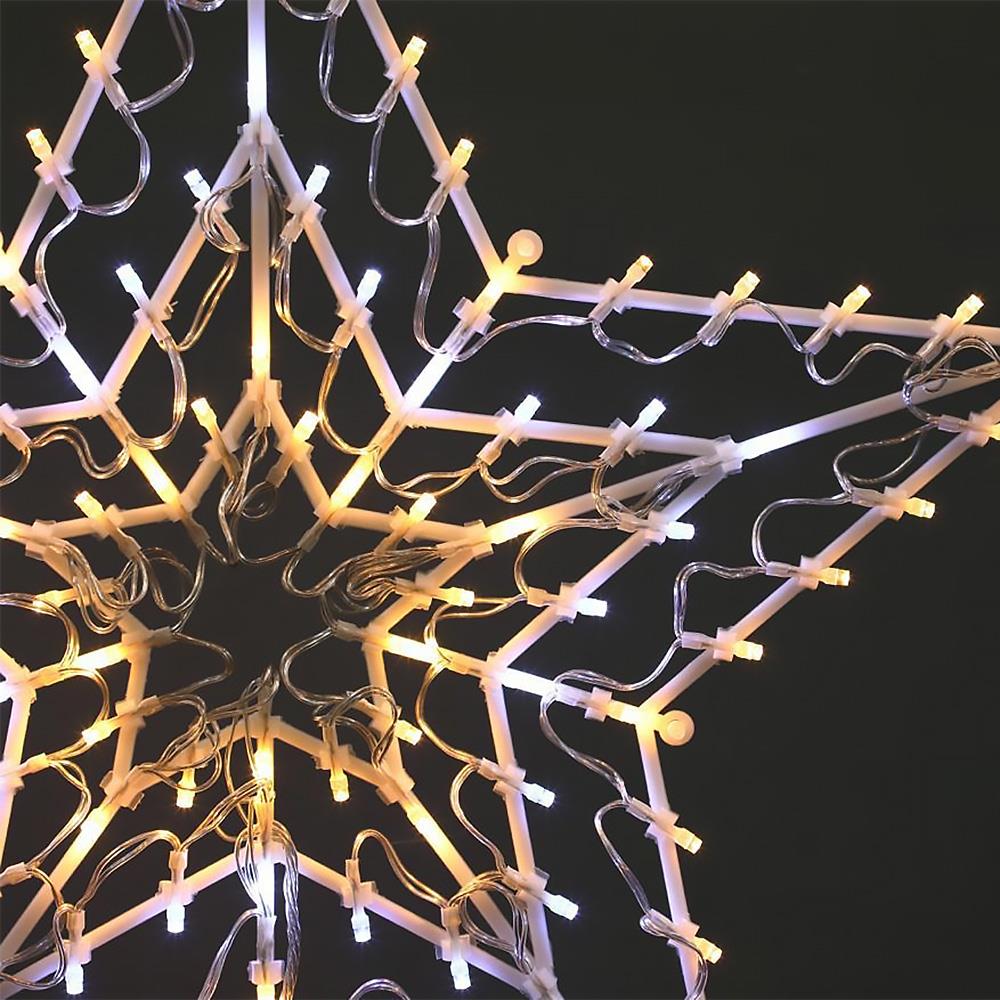 Christmas LED Light Star Silhouette Warm White by GEEZY - The Magic Toy Shop