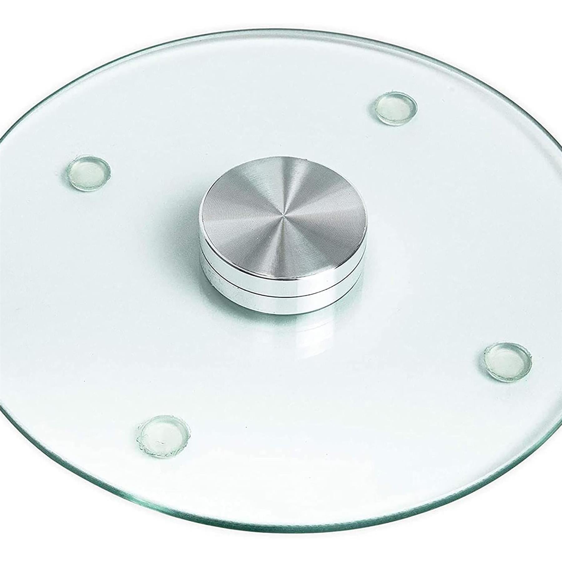 Glass Lazy Susan Turntable, 25 cm