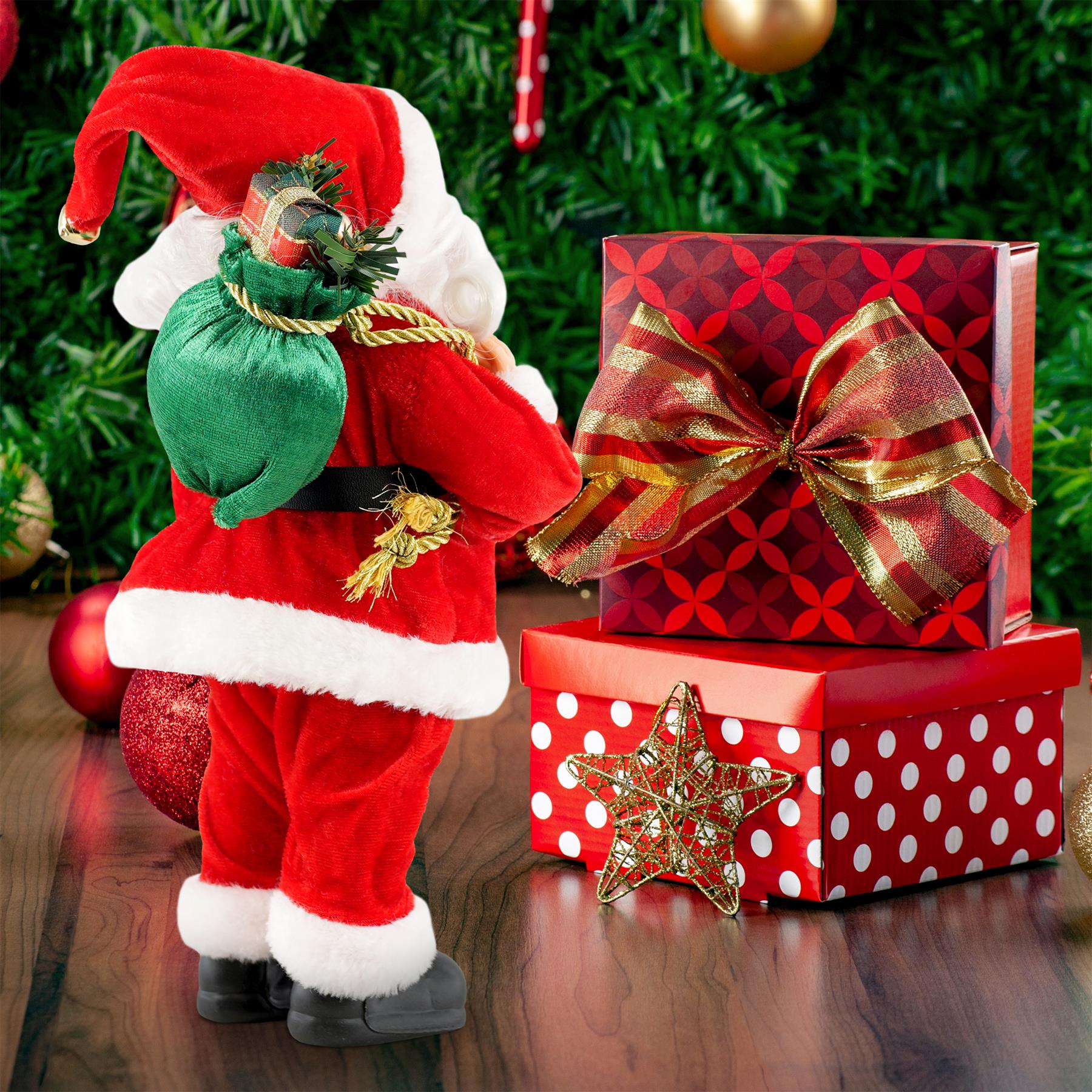 12" Santa Claus Figure by The Magic Toy Shop - The Magic Toy Shop