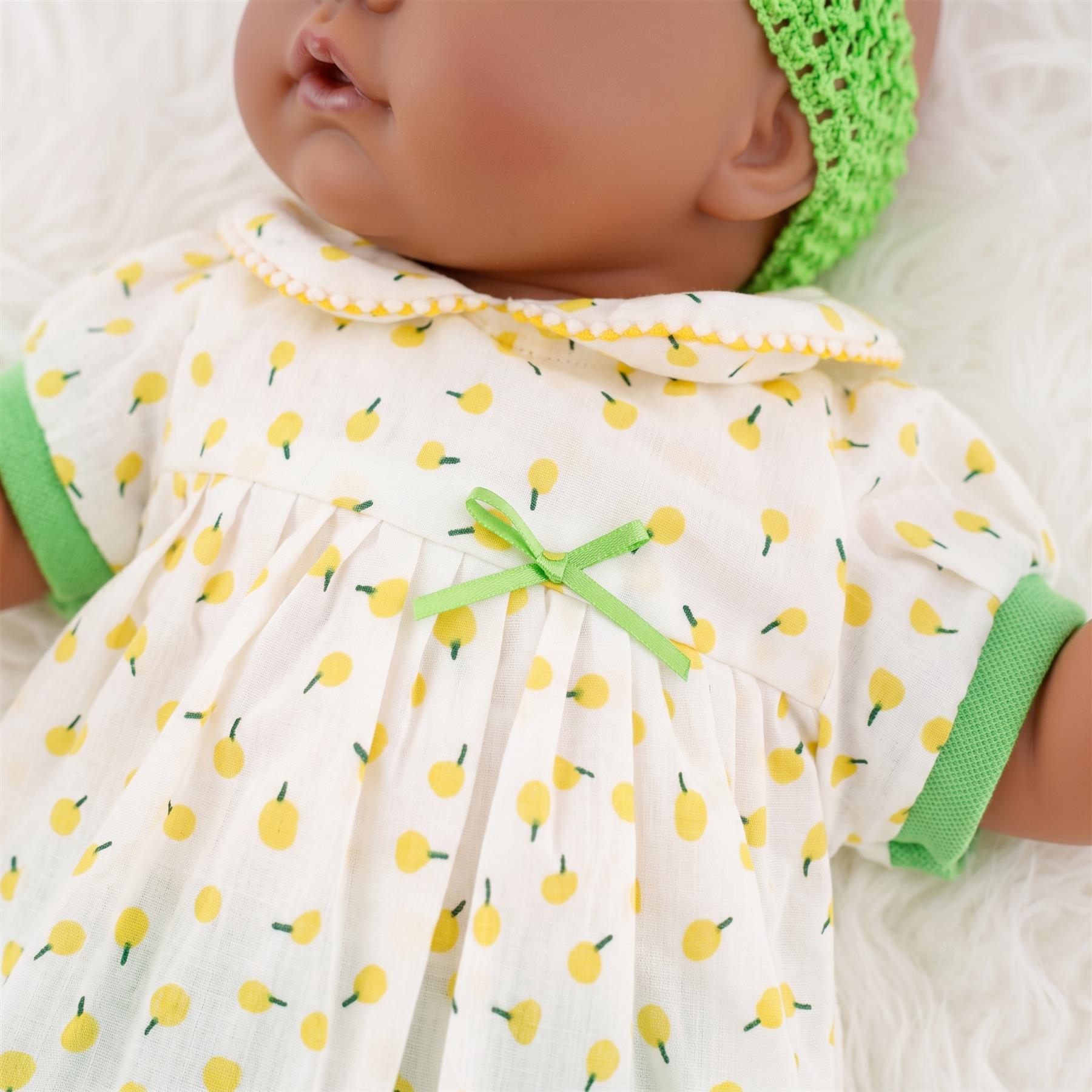 BiBi Black Doll Reborn Ethnic Girl "Dahlia" (50 cm / 20")