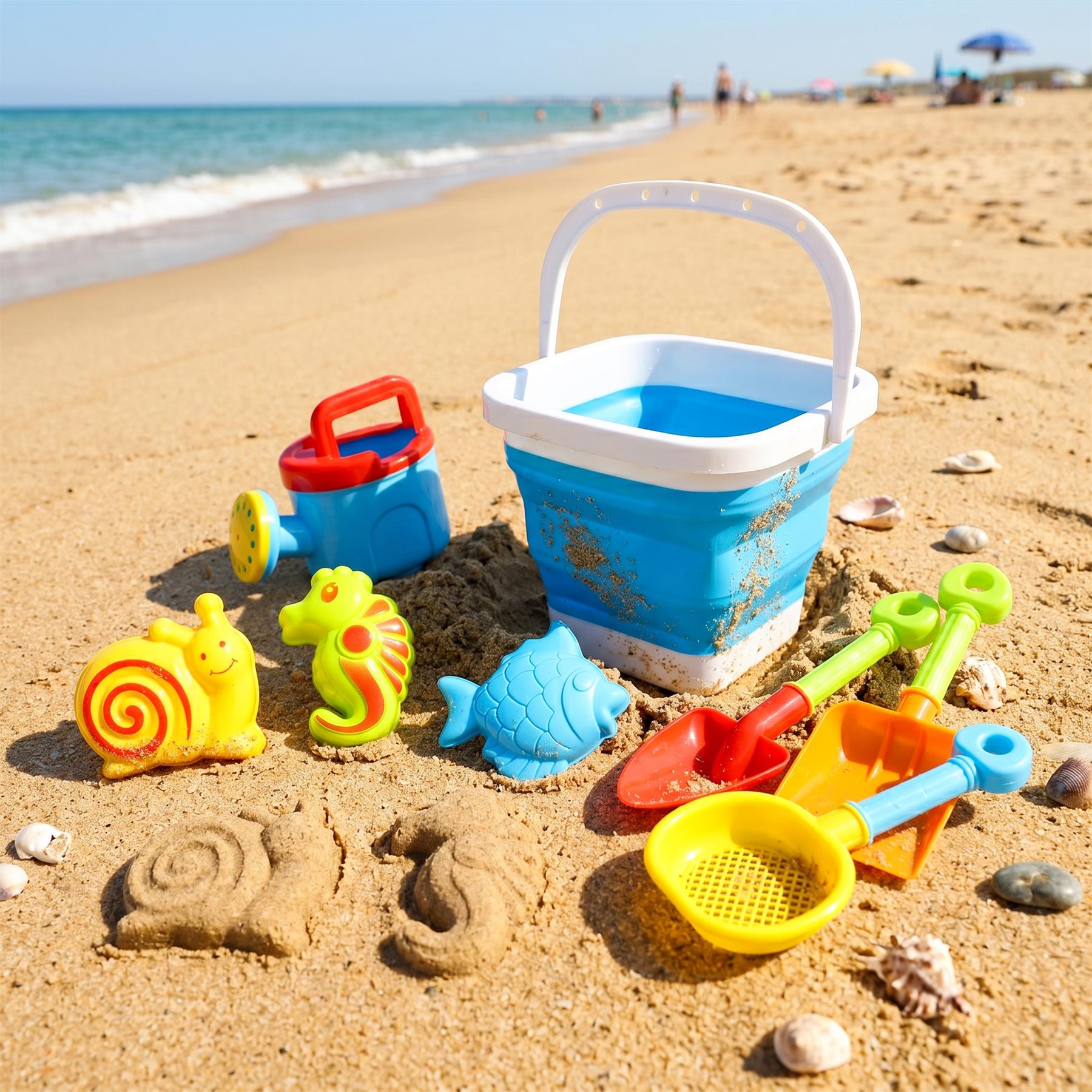 8-Piece Bucket & Spade Playset