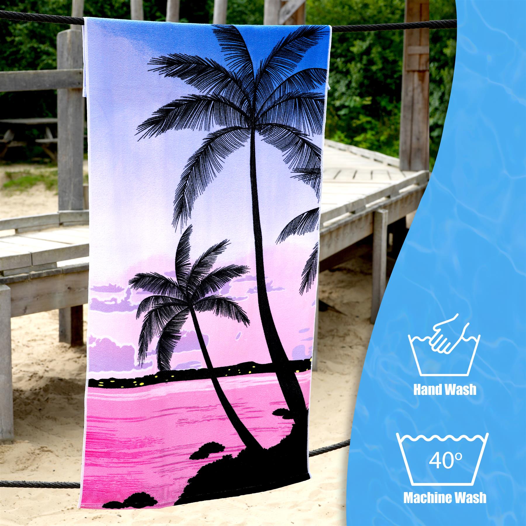 Sunset Design Large Towel by Geezy - The Magic Toy Shop