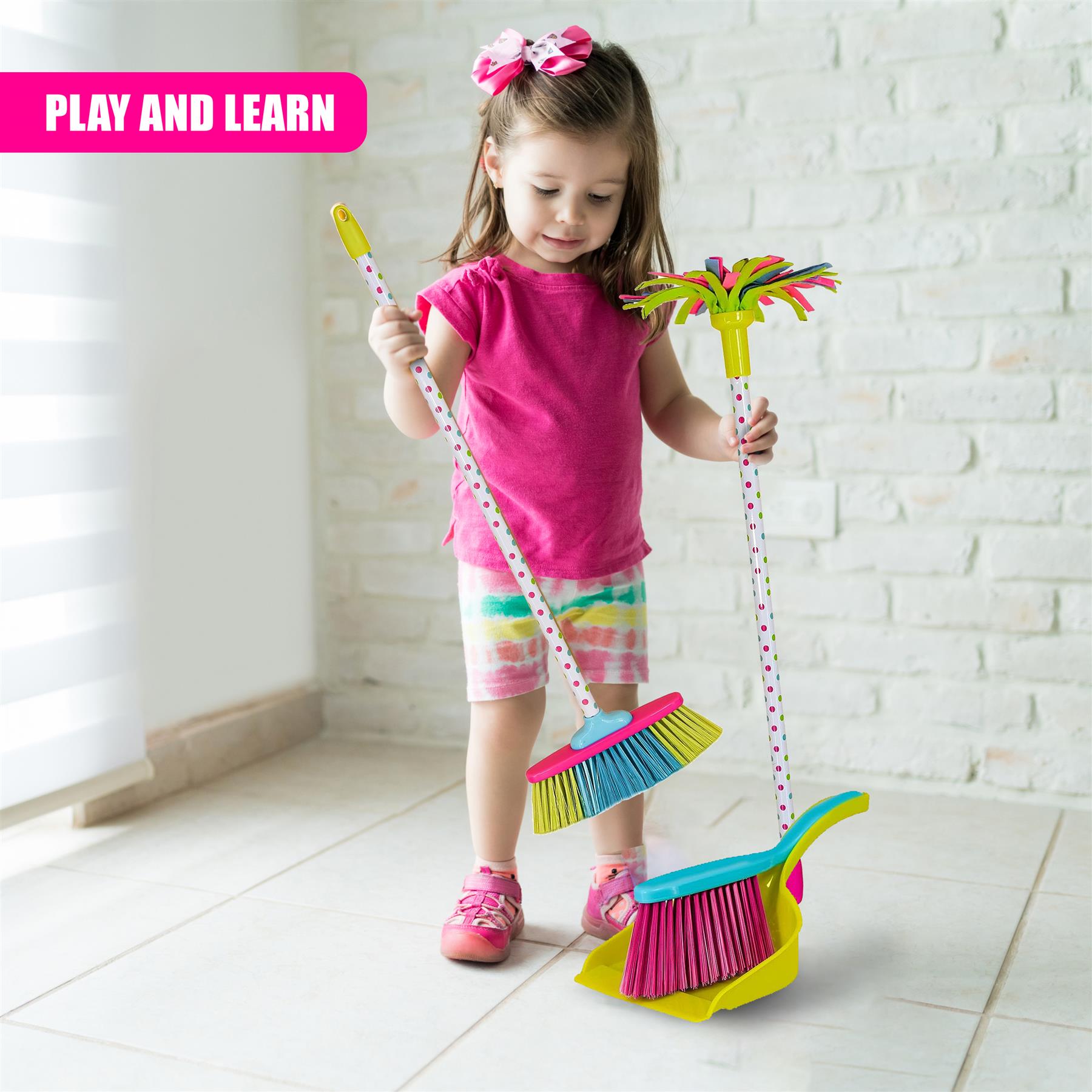 Kids Cleaning Play Set Toy by The Magic Toy Shop - The Magic Toy Shop