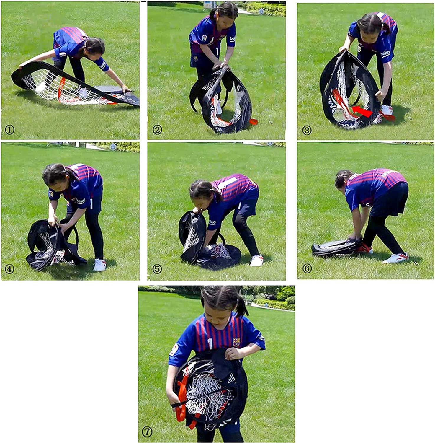 Pop Up Football Goal Set of 2 by The Magic Toy Shop - The Magic Toy Shop