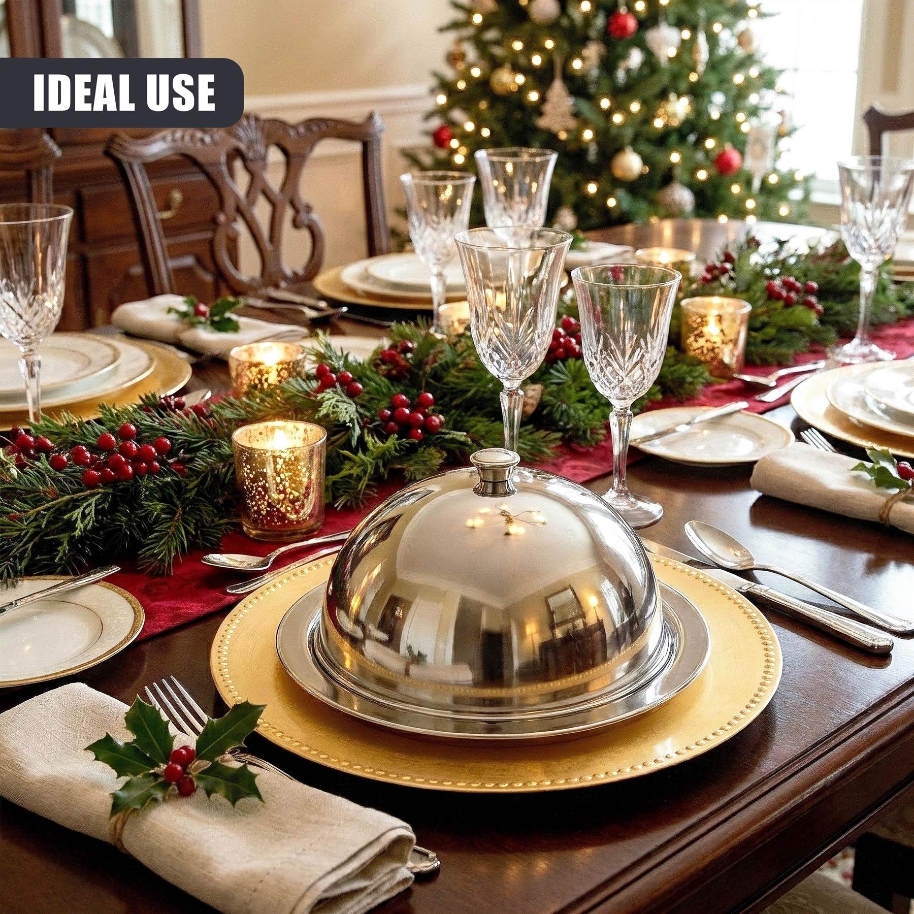 Stainless Steel Cloche Food Cover