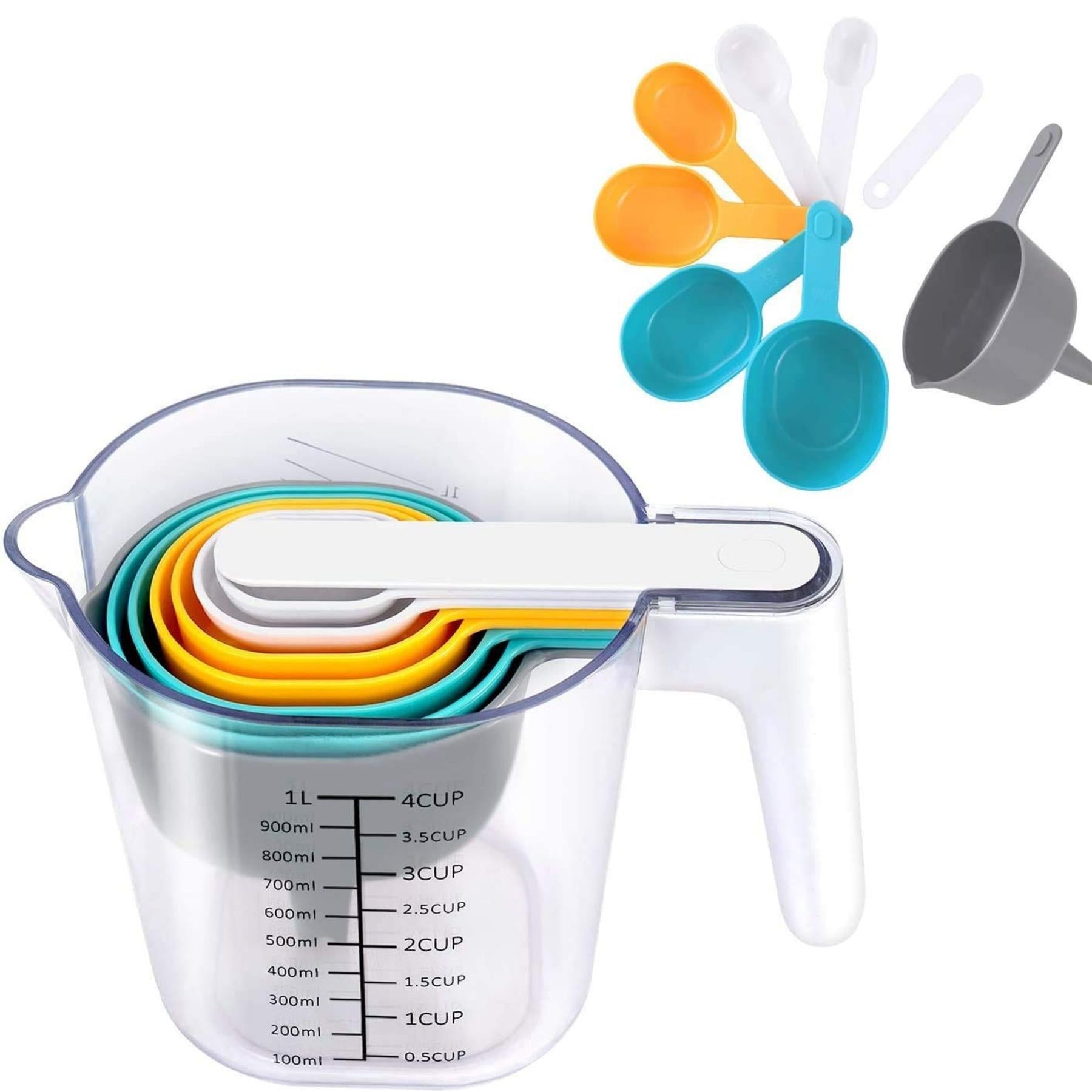 Measuring Cups & Spoons Set 9pcs by Geezy - The Magic Toy Shop
