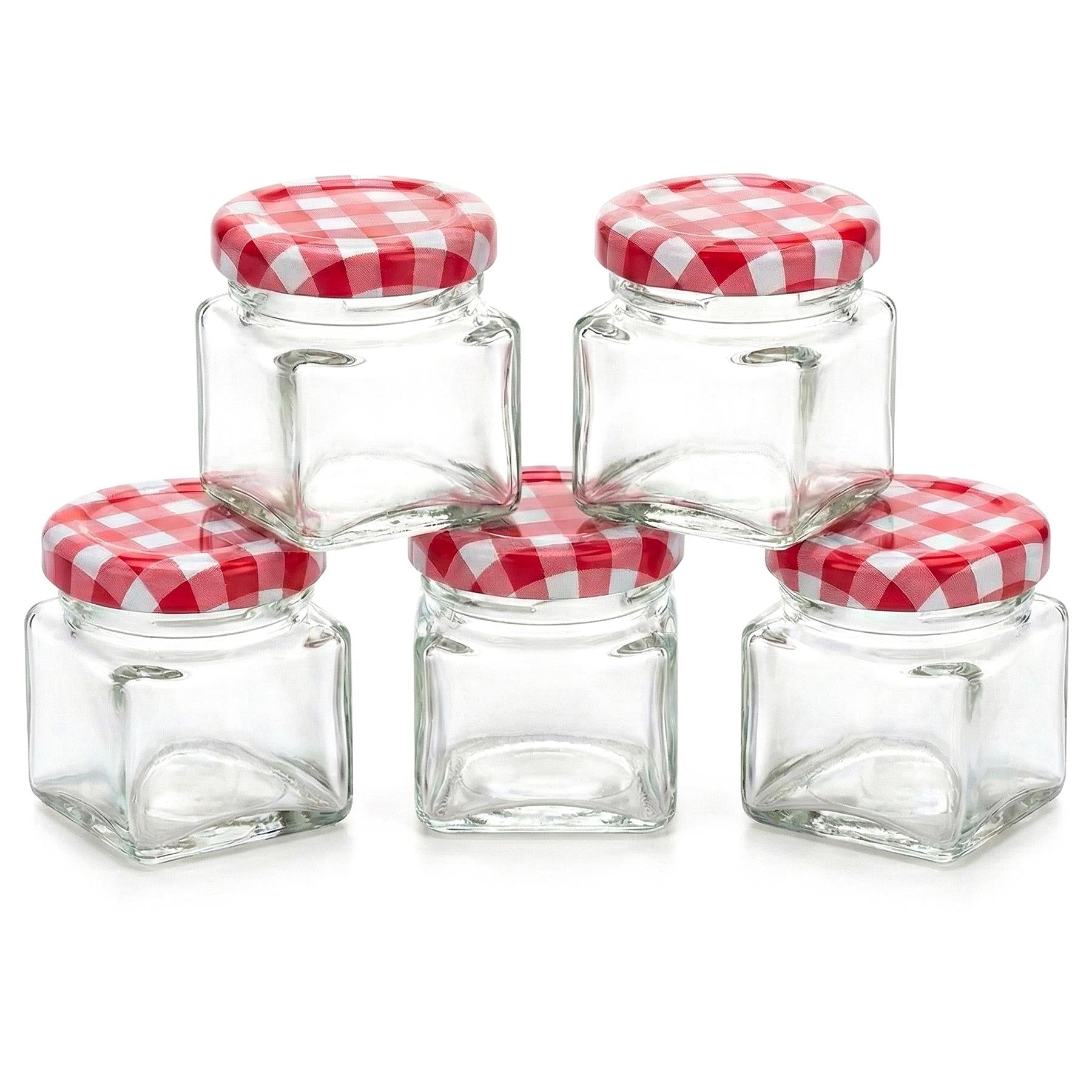 Mini Glass Jars, Set of 5