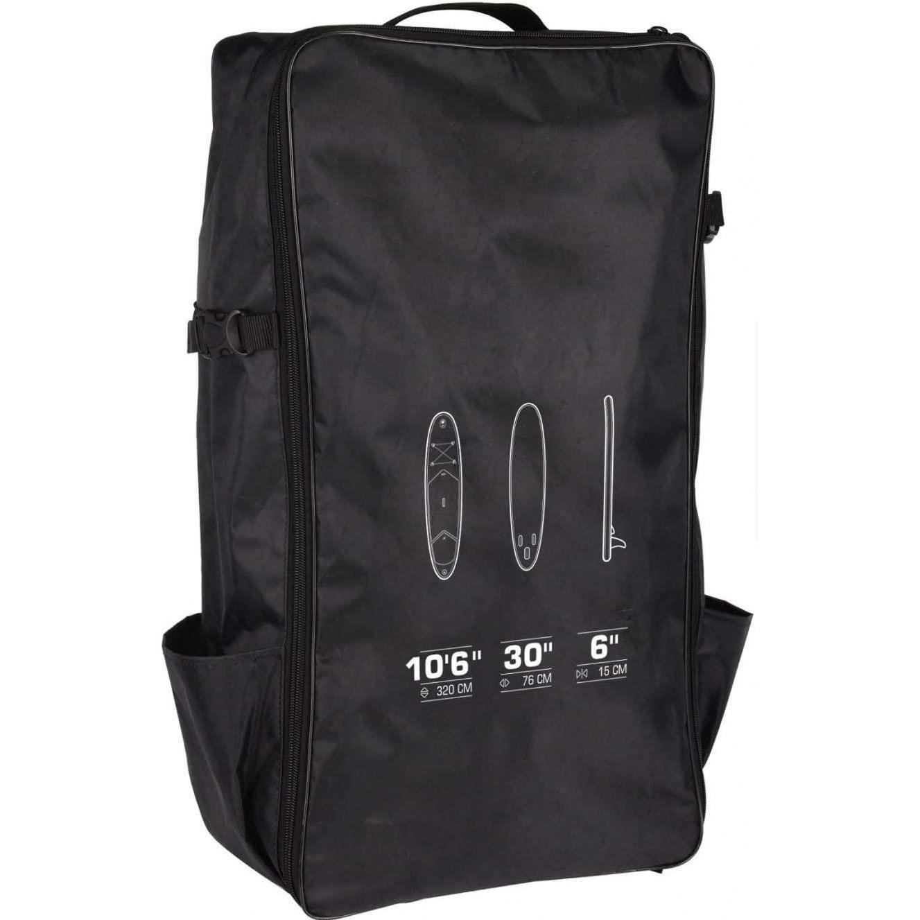 Inflatable SUP Stand Up Paddle Board Grey 320cm by Geezy - The Magic Toy Shop