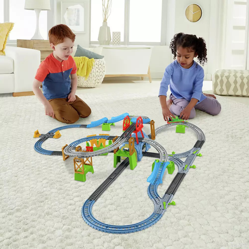 Thomas & Friends Track Master Percy 6-in-1 Builder Train Set by TrackMaster - The Magic Toy Shop