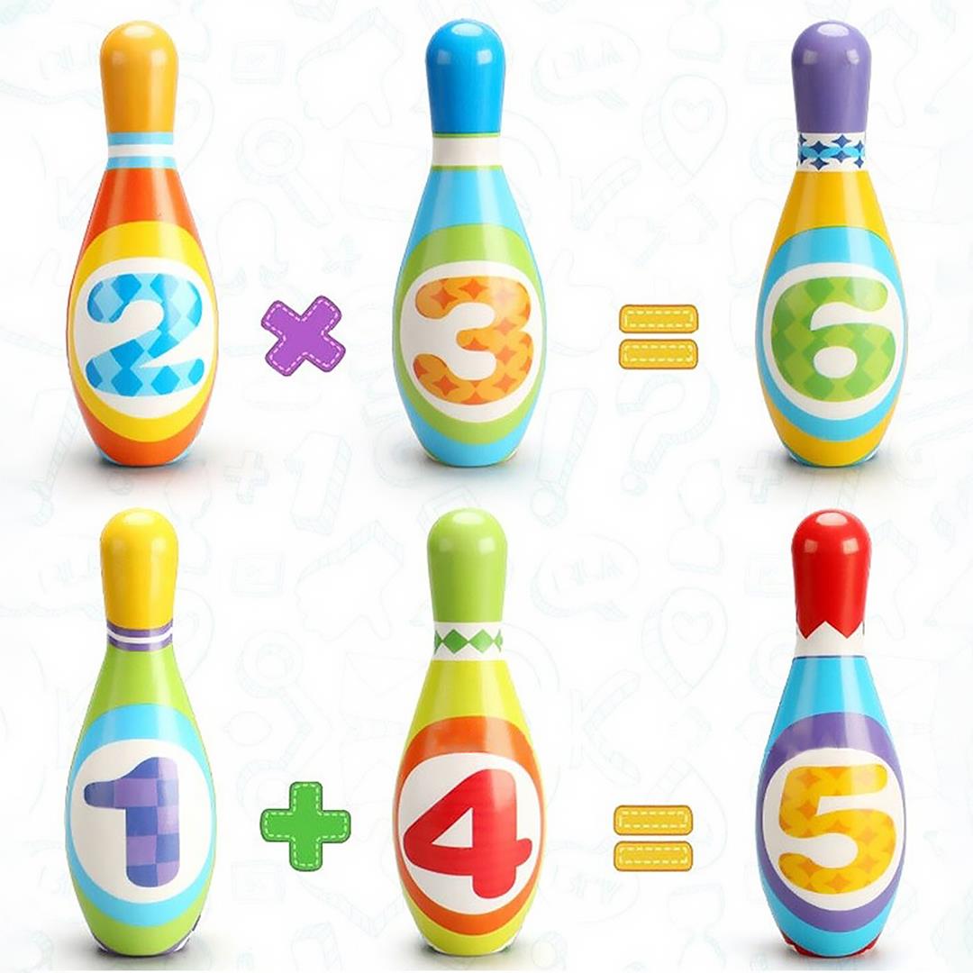 Kids Educational Bowling Play Set by The Magic Toy Shop - The Magic Toy Shop