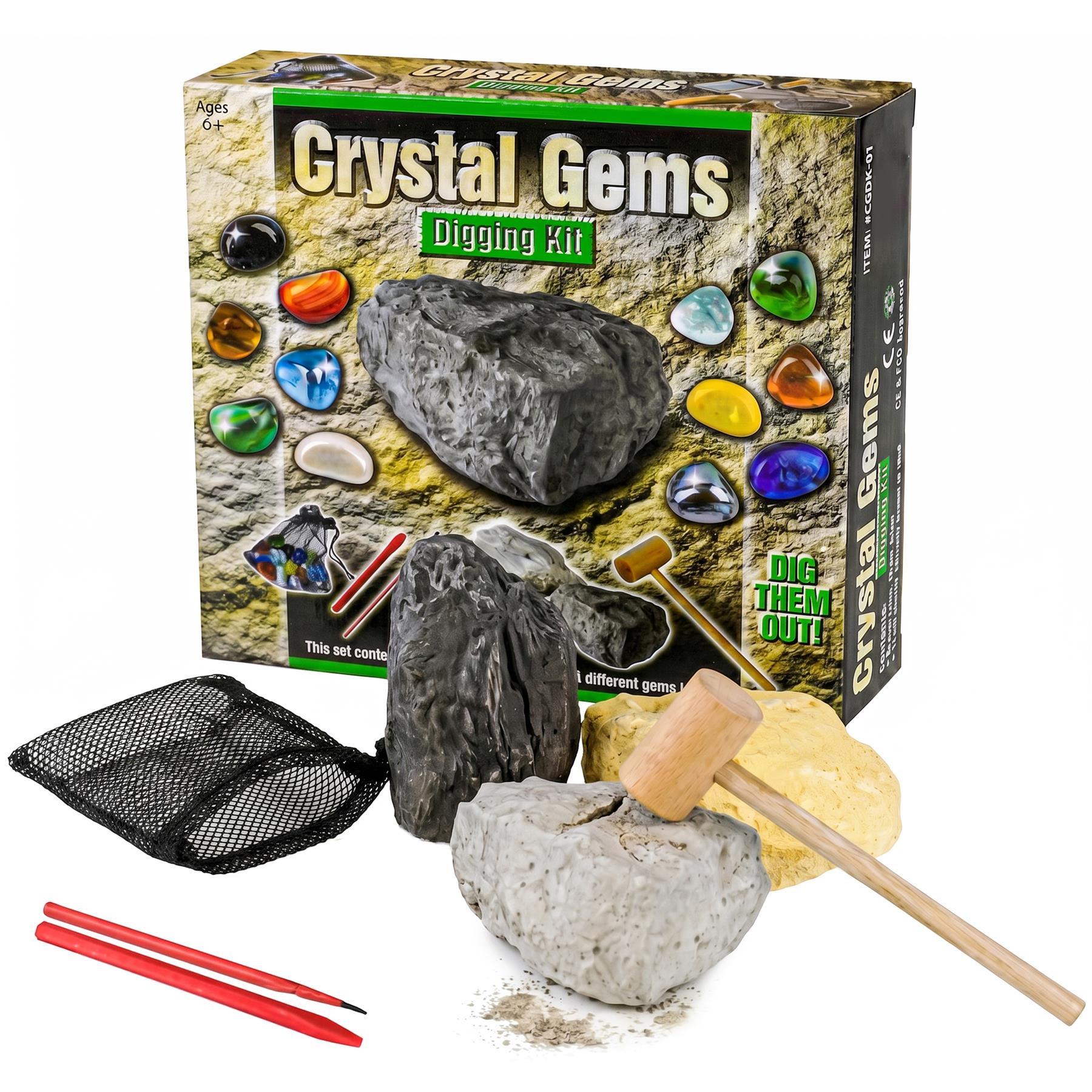 Crystal Gems Digging Kit