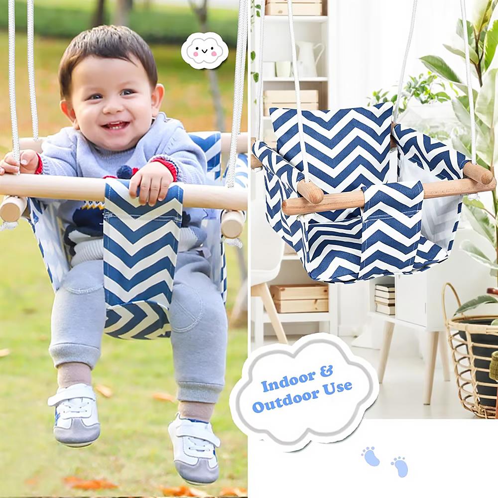 Cotton Swing Seat for Babies and Toddlers by The Magic Toy Shop - The Magic Toy Shop