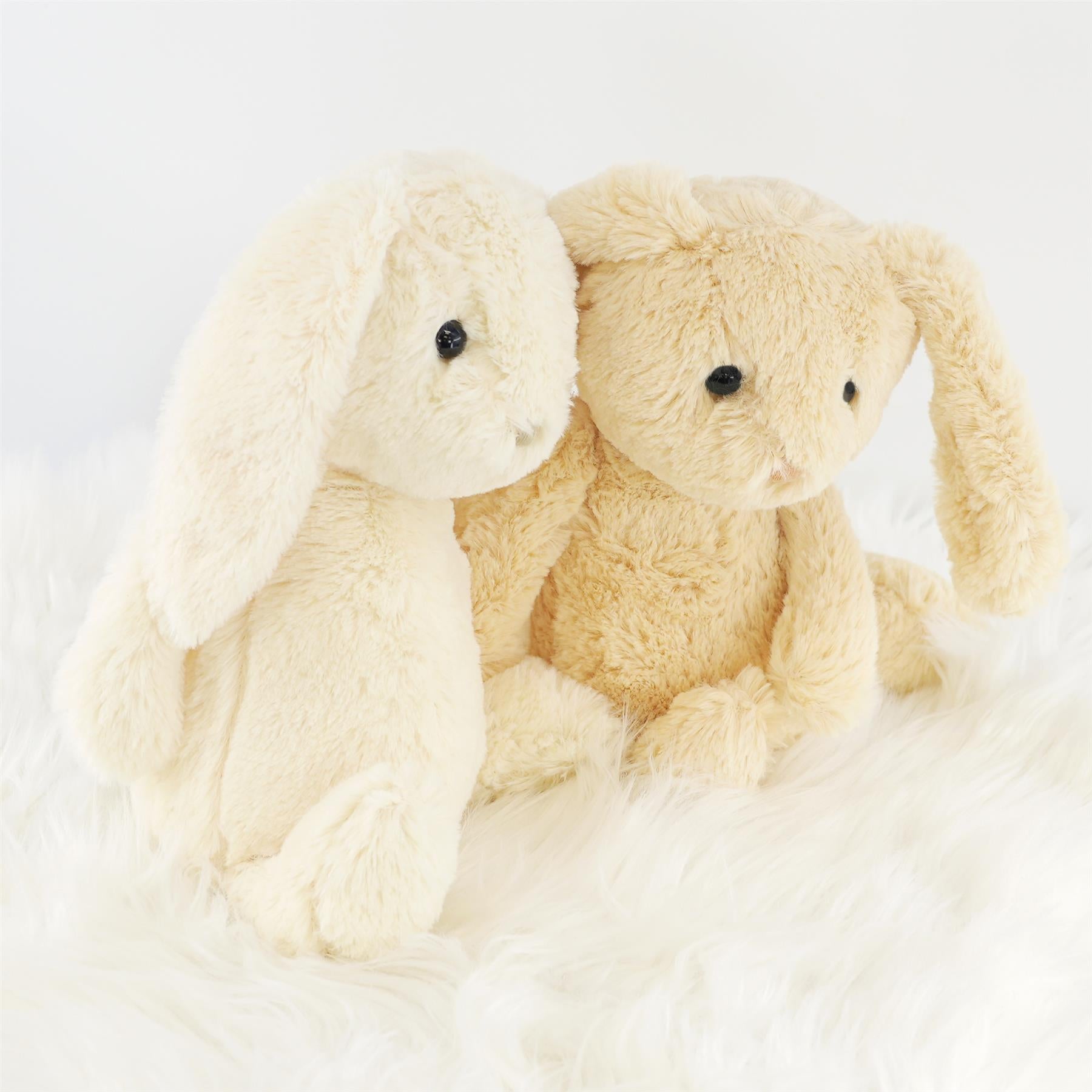 Plush Beige / Cream Bunny Rabbit by The Magic Toy Shop - The Magic Toy Shop