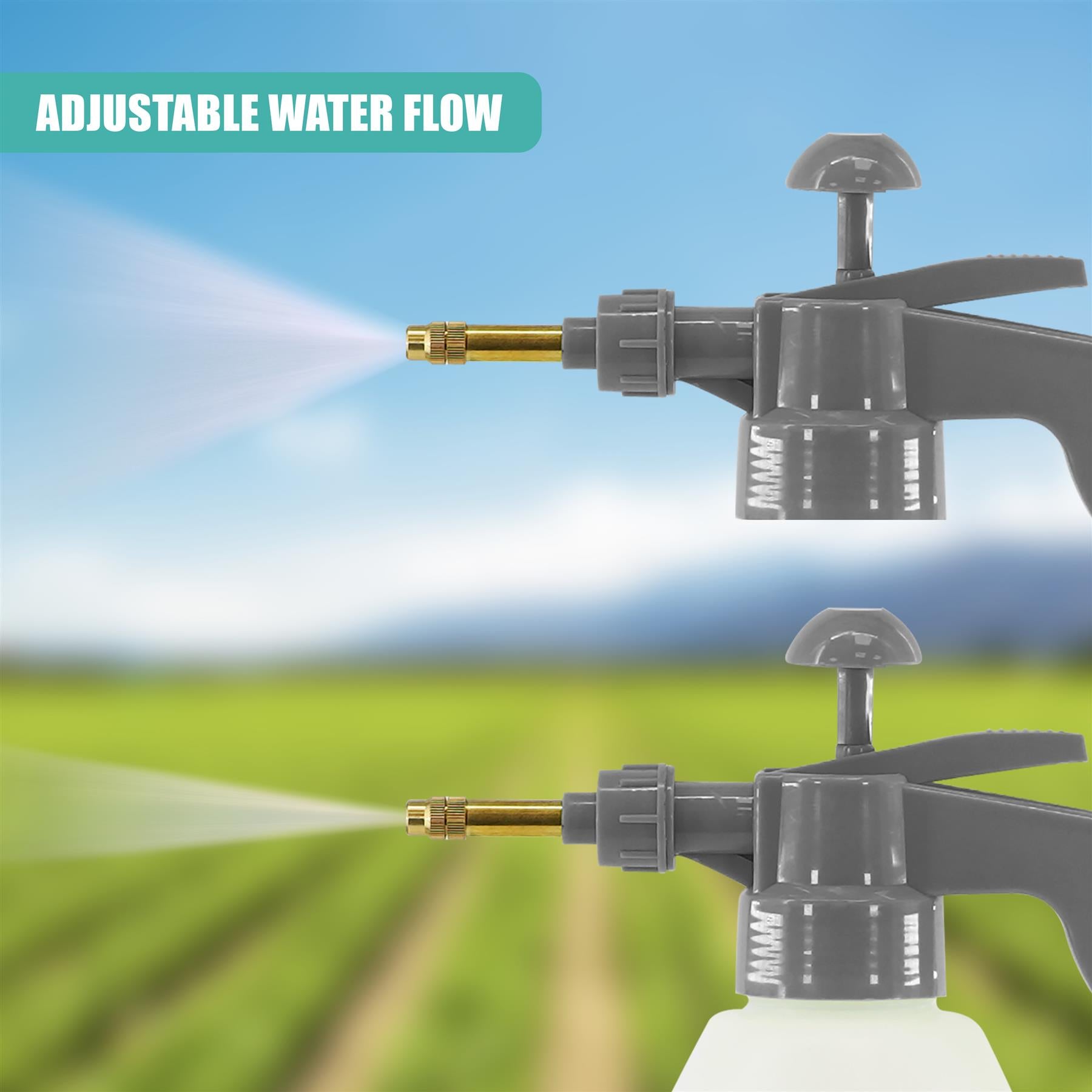 2L Garden Pressure Spray Bottle Plant Water Spray by GEEZY - The Magic Toy Shop