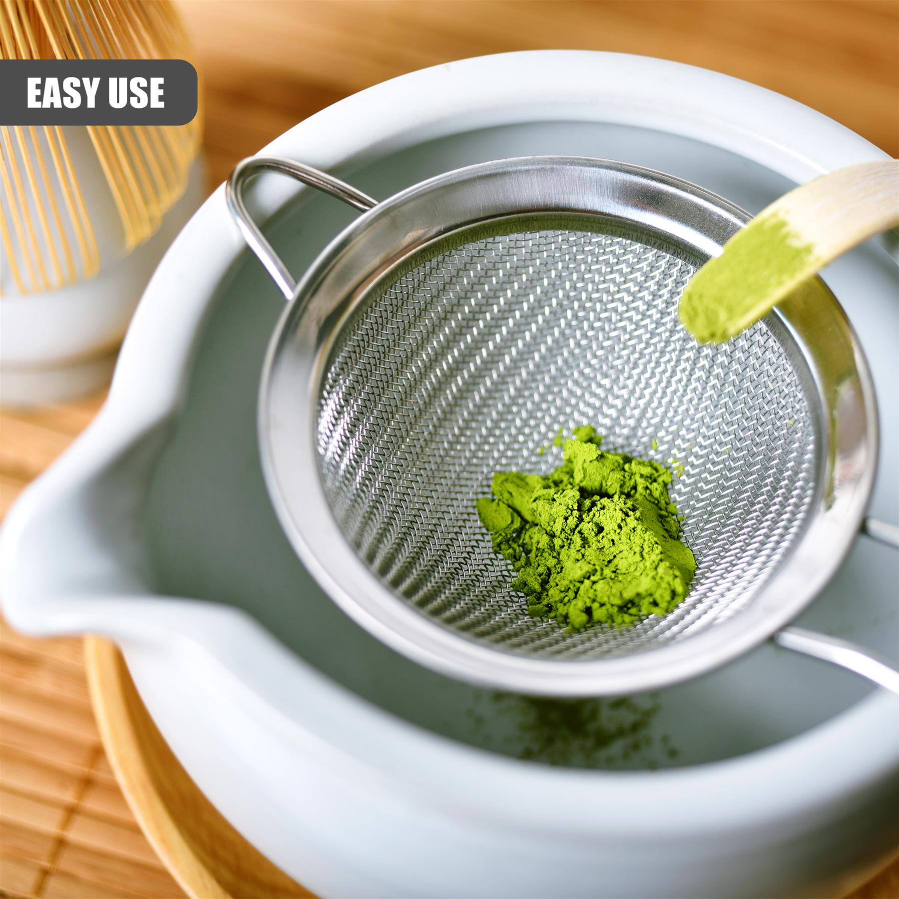 Stainless Steel Sieve Strainers Set of 3 by GEEZY - The Magic Toy Shop