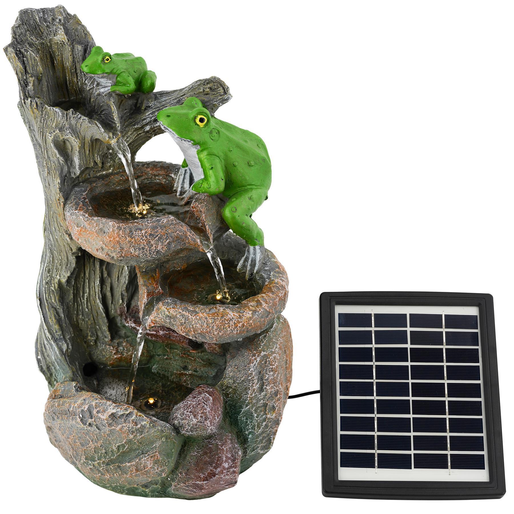 Solar Frog Fountain by GEEZY - The Magic Toy Shop