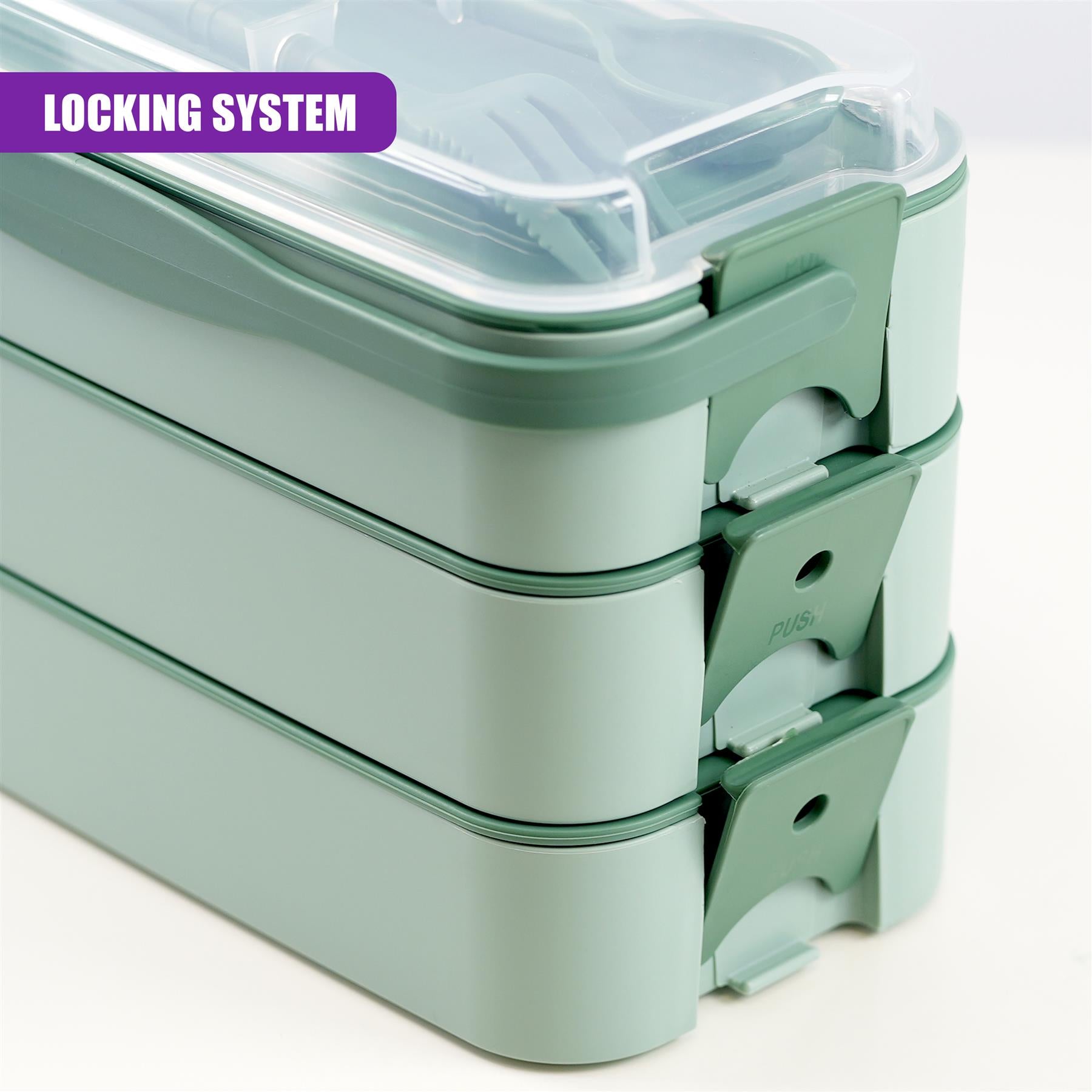 3 Layer Bento Lunch Box