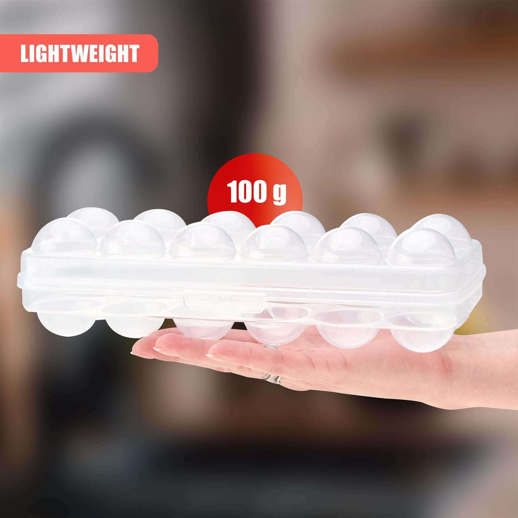 12 Eggs Holder With Lid by GEEZY - The Magic Toy Shop