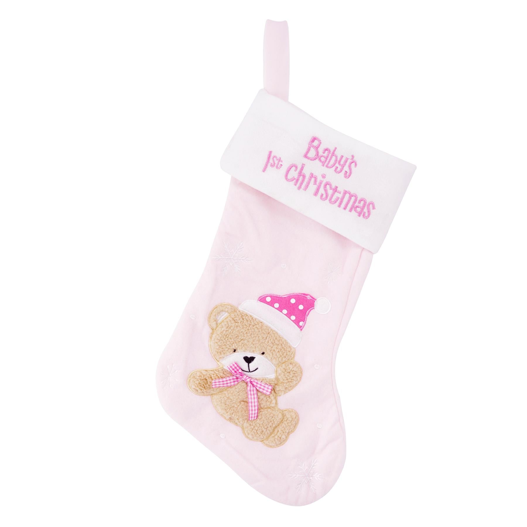 PINK BABY STOCKING by The Magic Toy Shop - The Magic Toy Shop