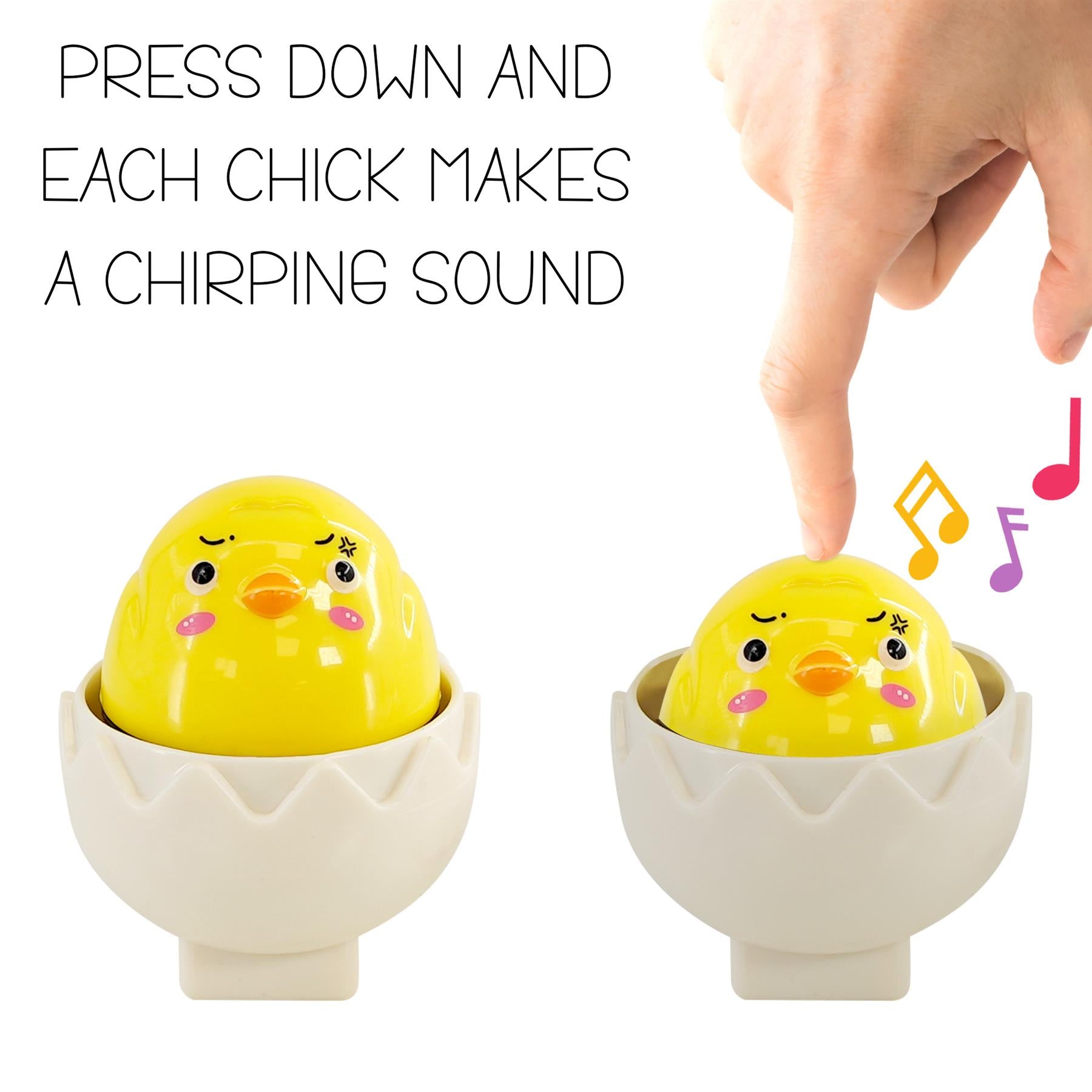 Hide n Squeak Matching Eggs Color & Shape Sorter by The Magic Toy Shop - The Magic Toy Shop