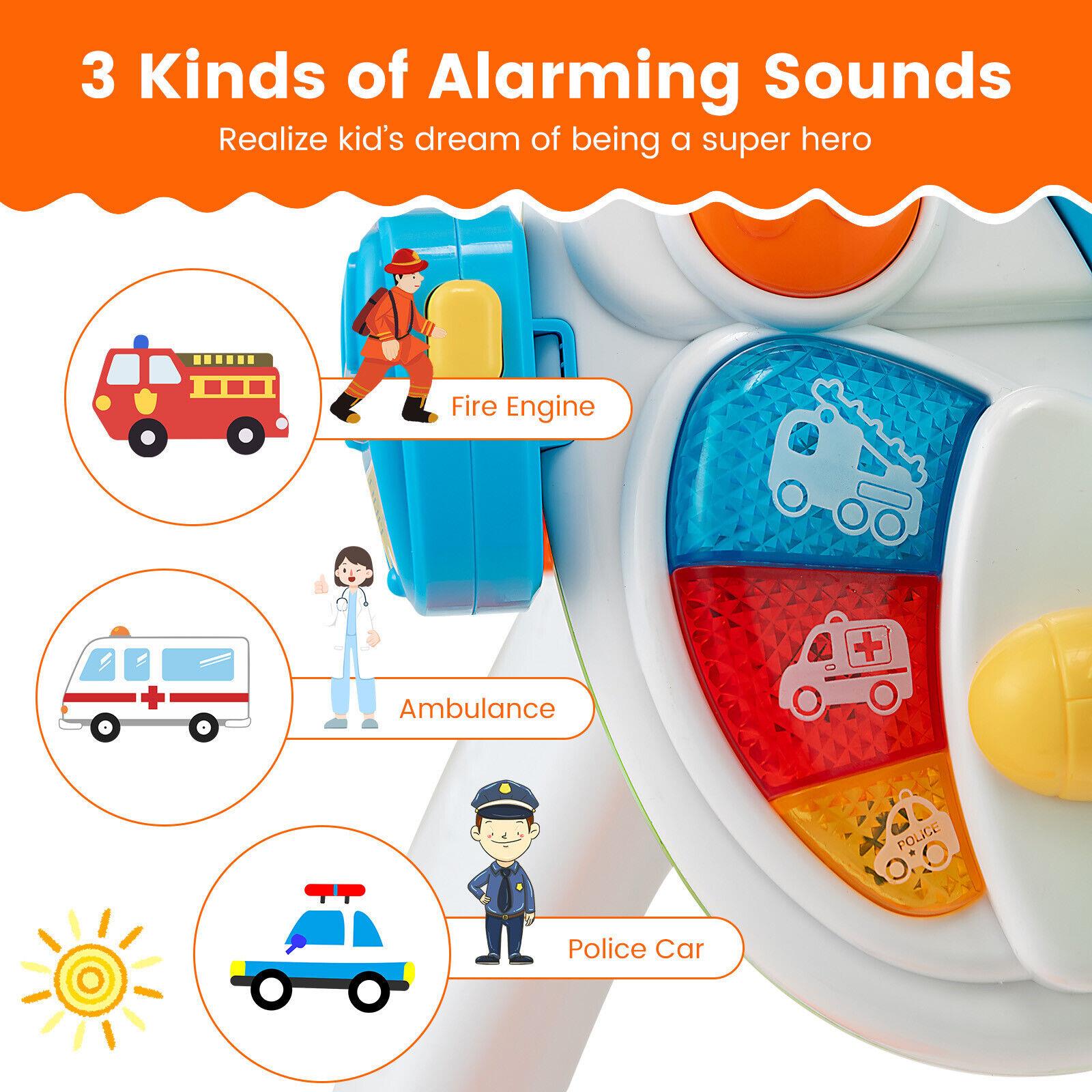 Freestanding Electronic Steering Wheel Driving Simulator Toy by The Magic Toy Shop - The Magic Toy Shop