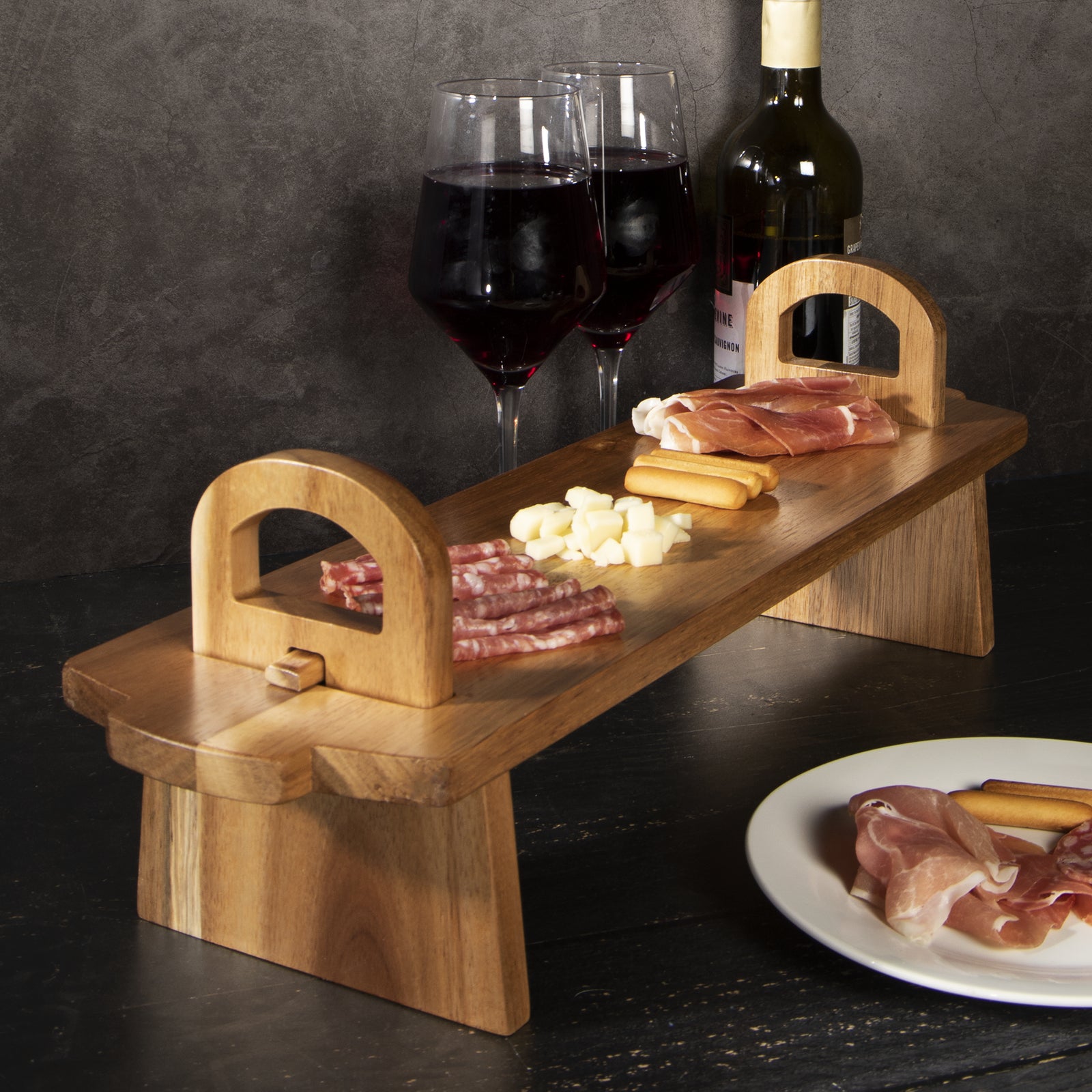 Acacia Wood Serving Platter by GEEZY - The Magic Toy Shop