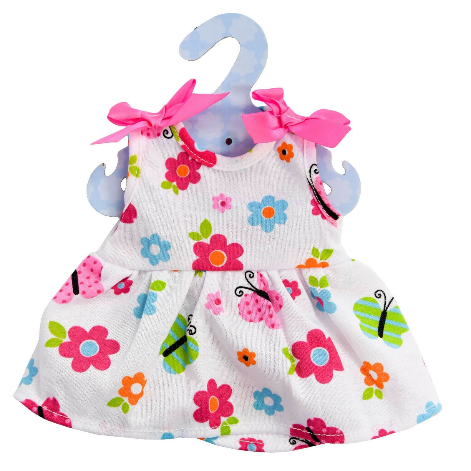 Baby Doll Clothes Set of 6 for Dolls 12-16" by BiBi Doll - The Magic Toy Shop