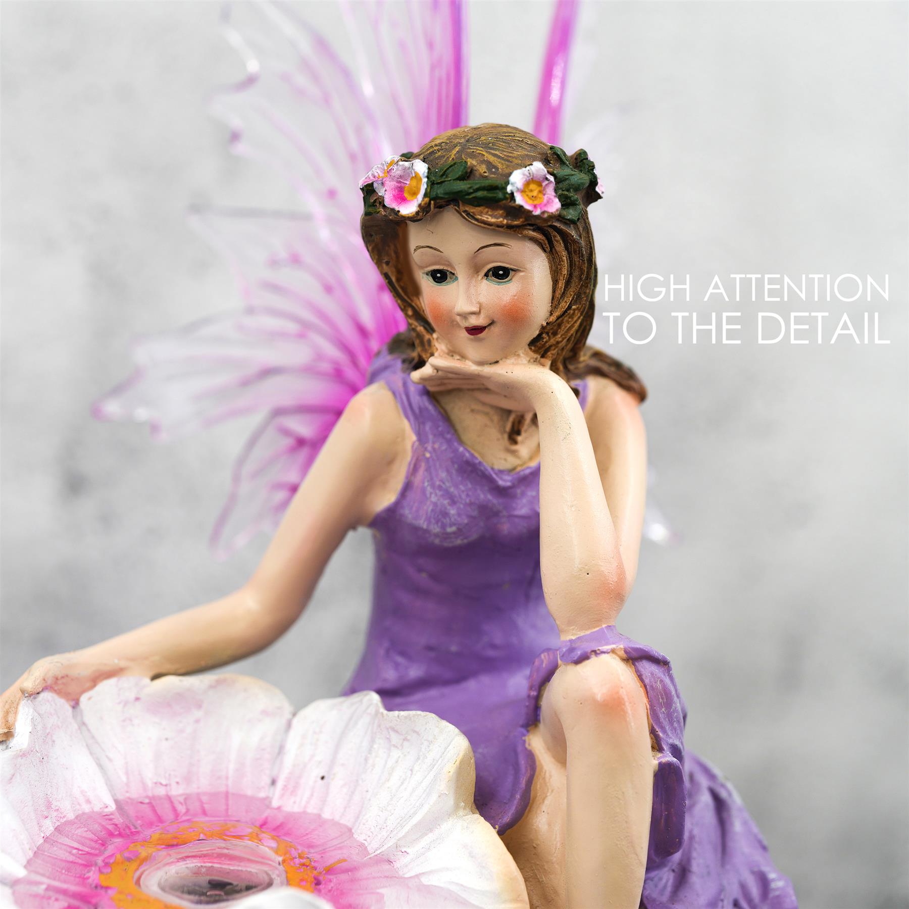 Fairy Water Feature Indoor With LED by GEEZY - The Magic Toy Shop