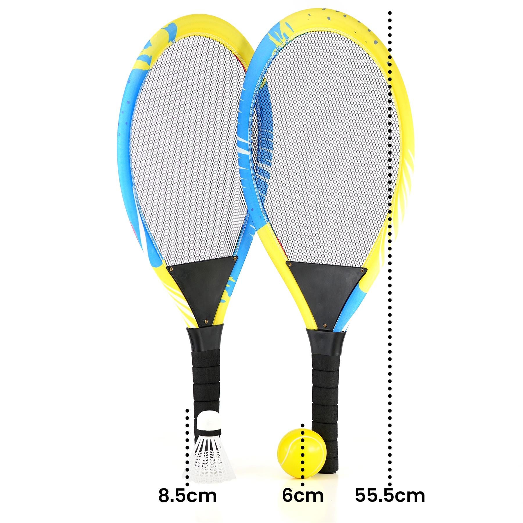 2 Player Tennis Set with Ball and Shuttlecock by The Magic Toy Shop - The Magic Toy Shop