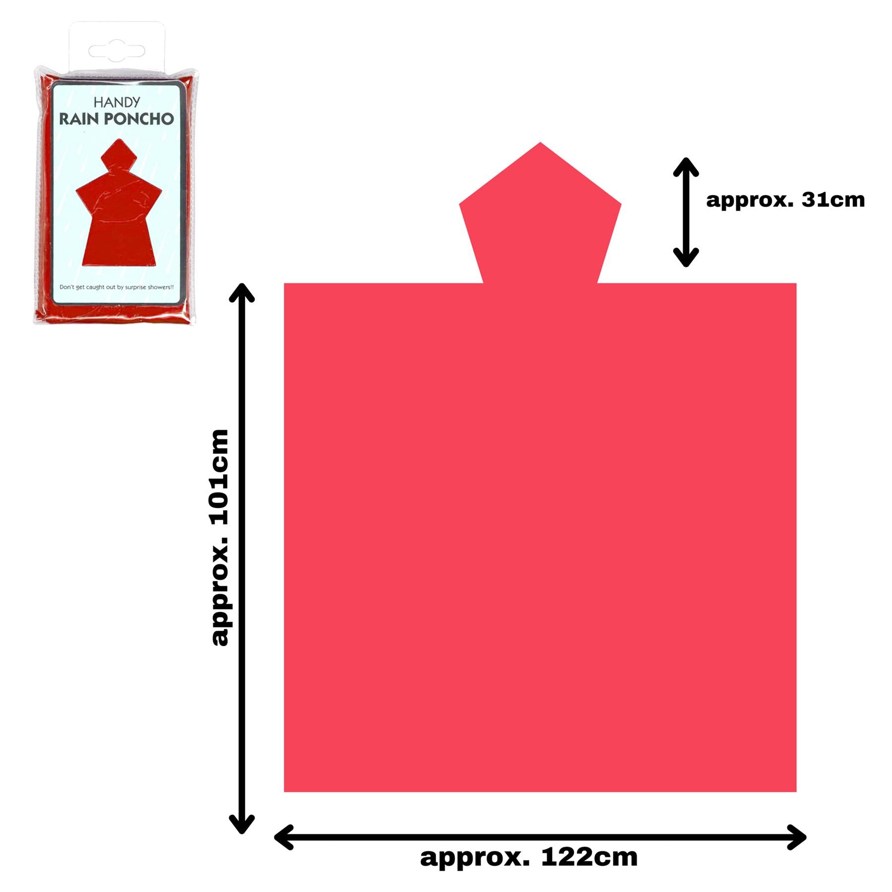 Rain Poncho by The Magic Toy Shop - The Magic Toy Shop