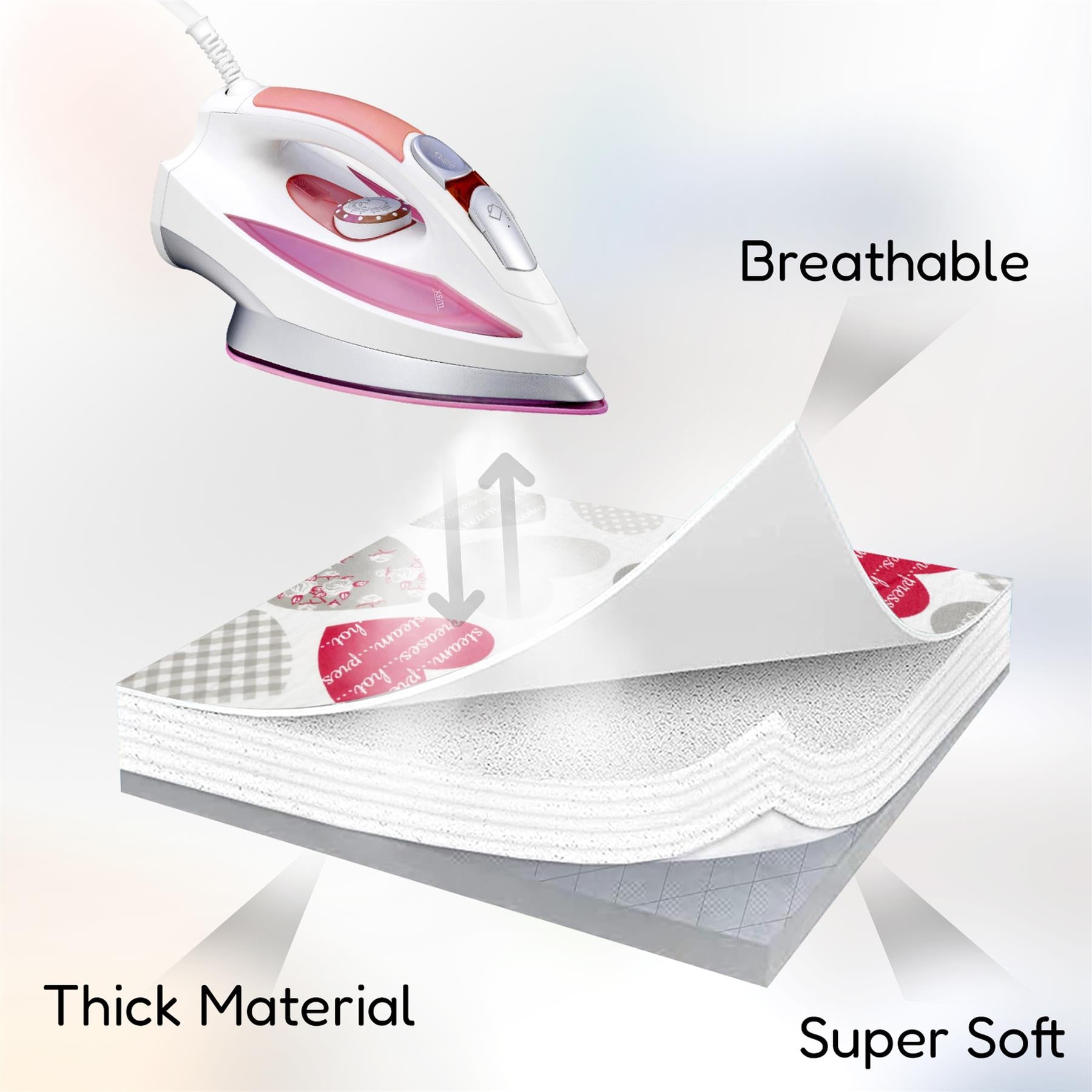 Red Heart Ironing Board Cover (122 x 38 cm)