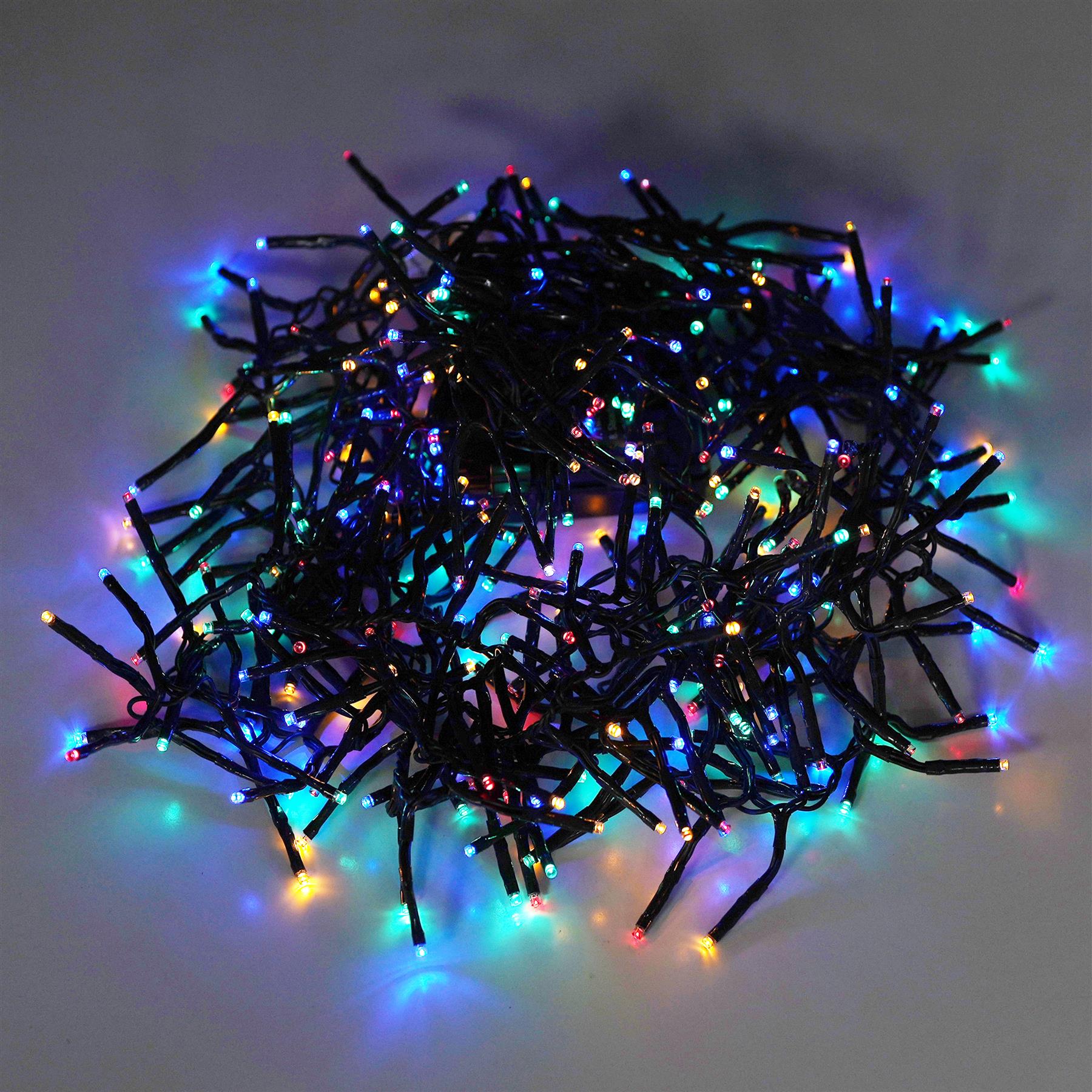 300 LED Cluster Christmas Lights - Multicolour by GEEZY - The Magic Toy Shop