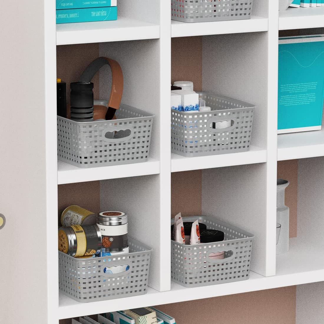 Plastic Storage Baskets Set of 6 by GEEZY - The Magic Toy Shop