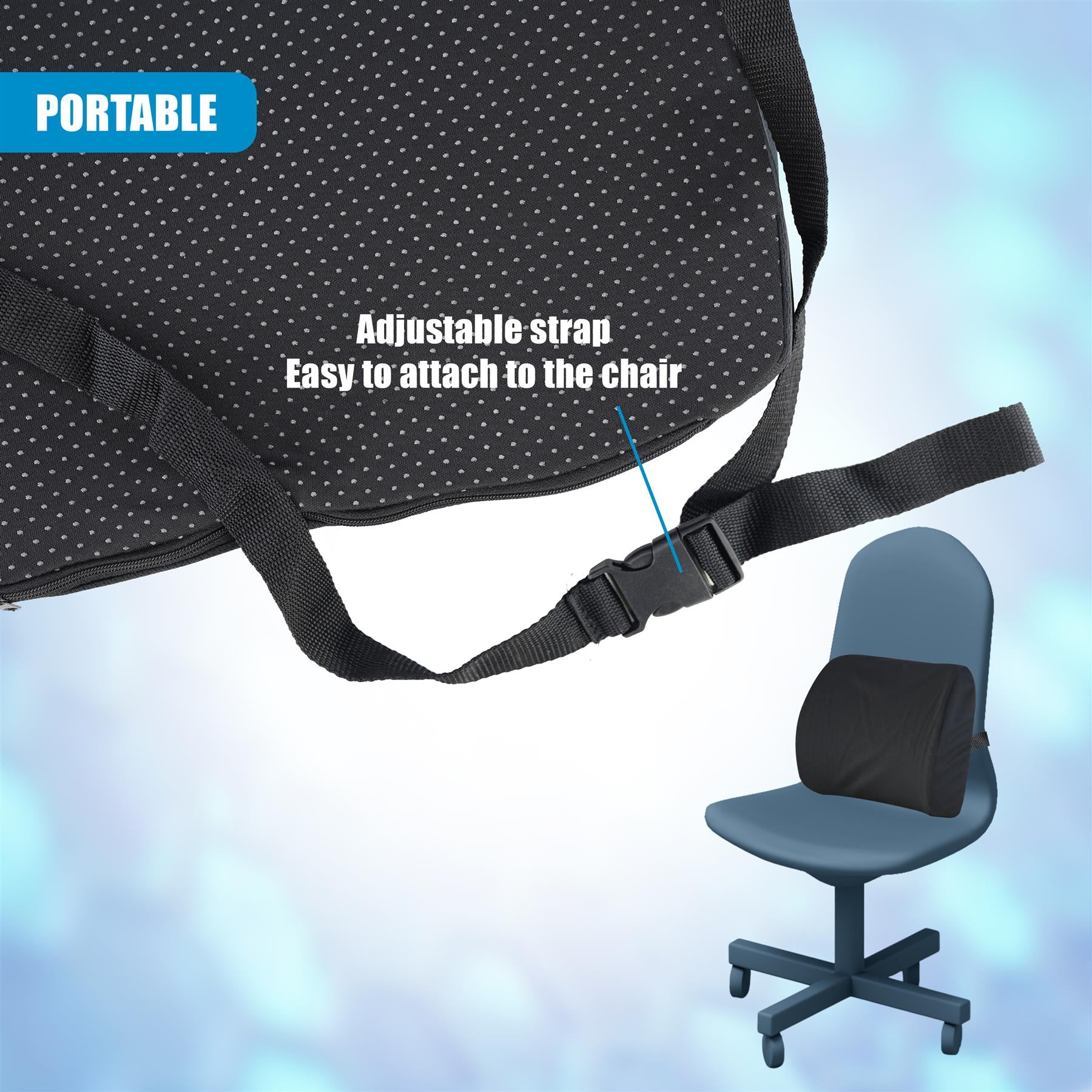 Orthopaedic Gel Seat Cushion by GEEZY - The Magic Toy Shop