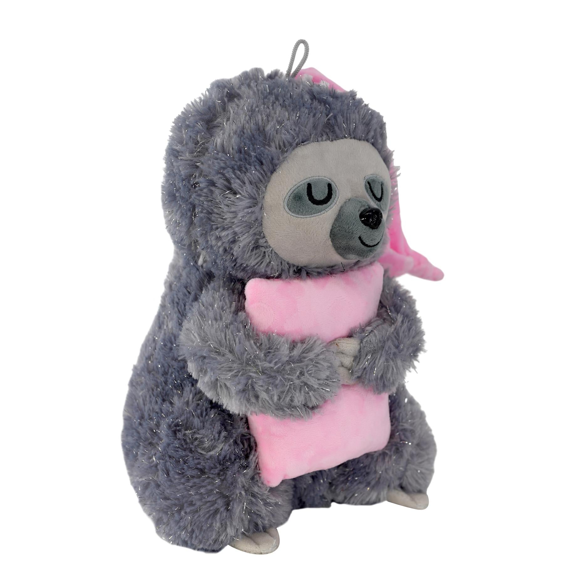 Sloth Plush Toy Stuffed Animal Baby Gift Pink by The Magic Toy Shop - The Magic Toy Shop