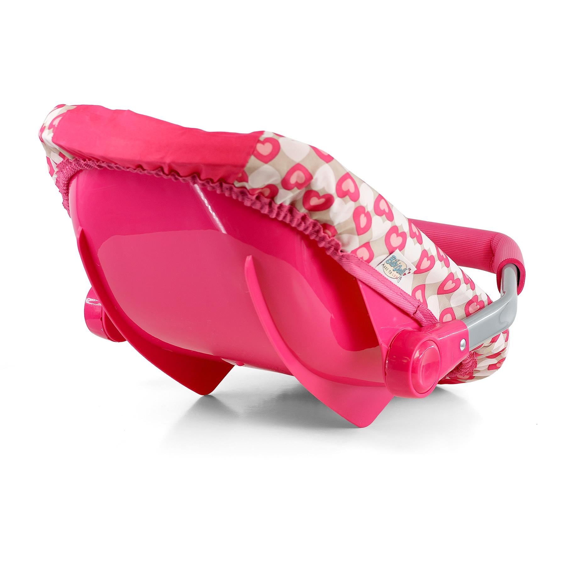 Baby Doll Pink Car Seat by BiBi Doll - The Magic Toy Shop
