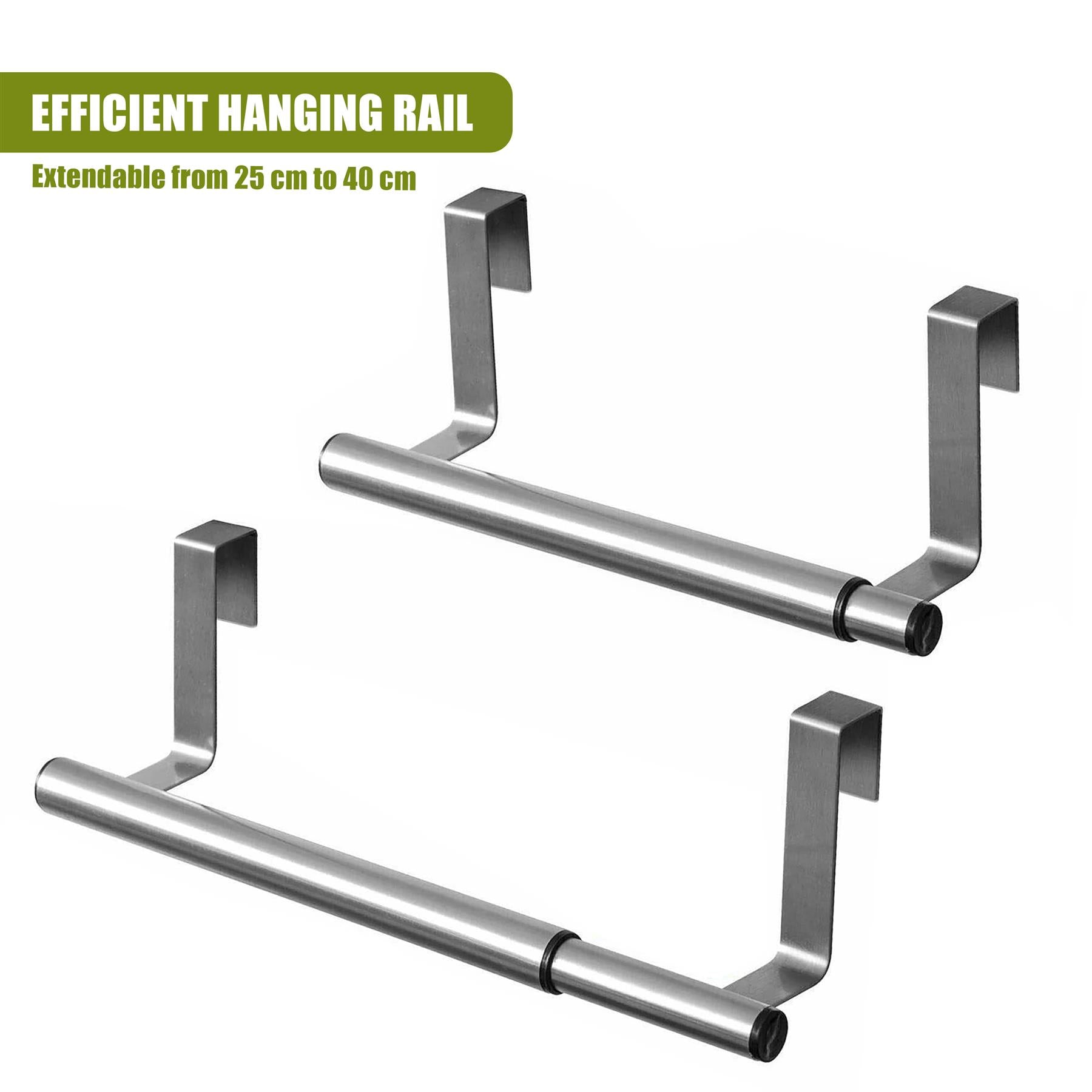 Extendable Over Door Tea Towel Rail by GEEZY - The Magic Toy Shop