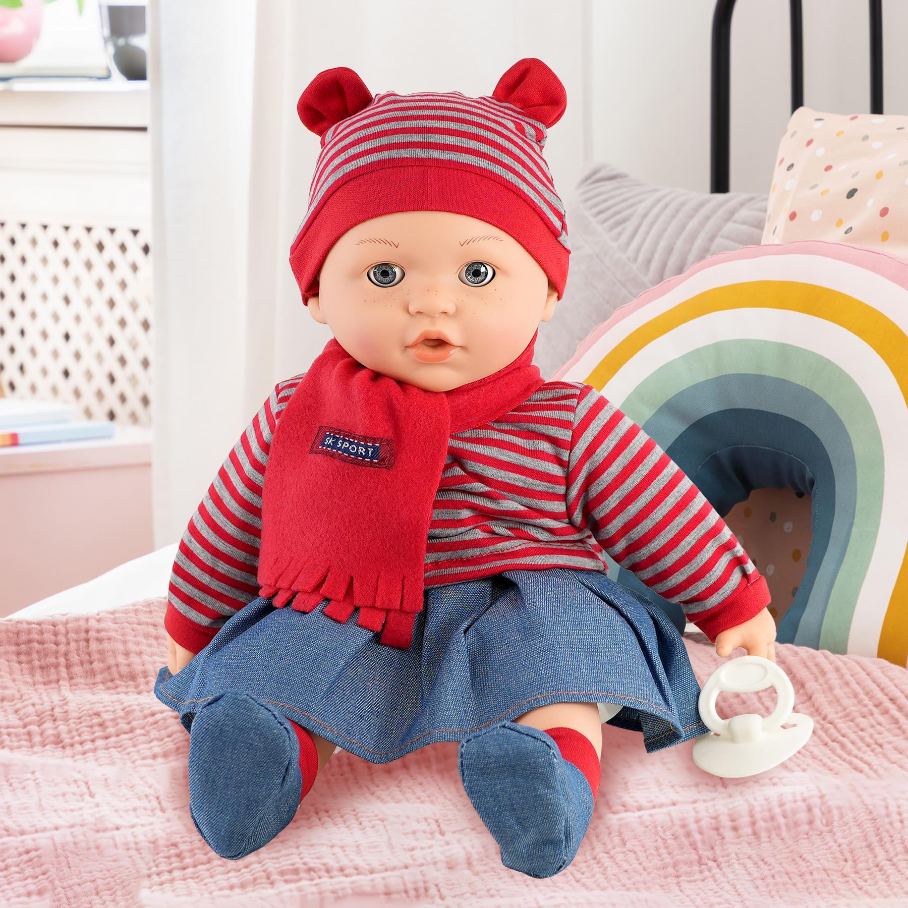 BiBi Sleeping Girl Doll (40 cm / 16") by BiBi Doll - The Magic Toy Shop