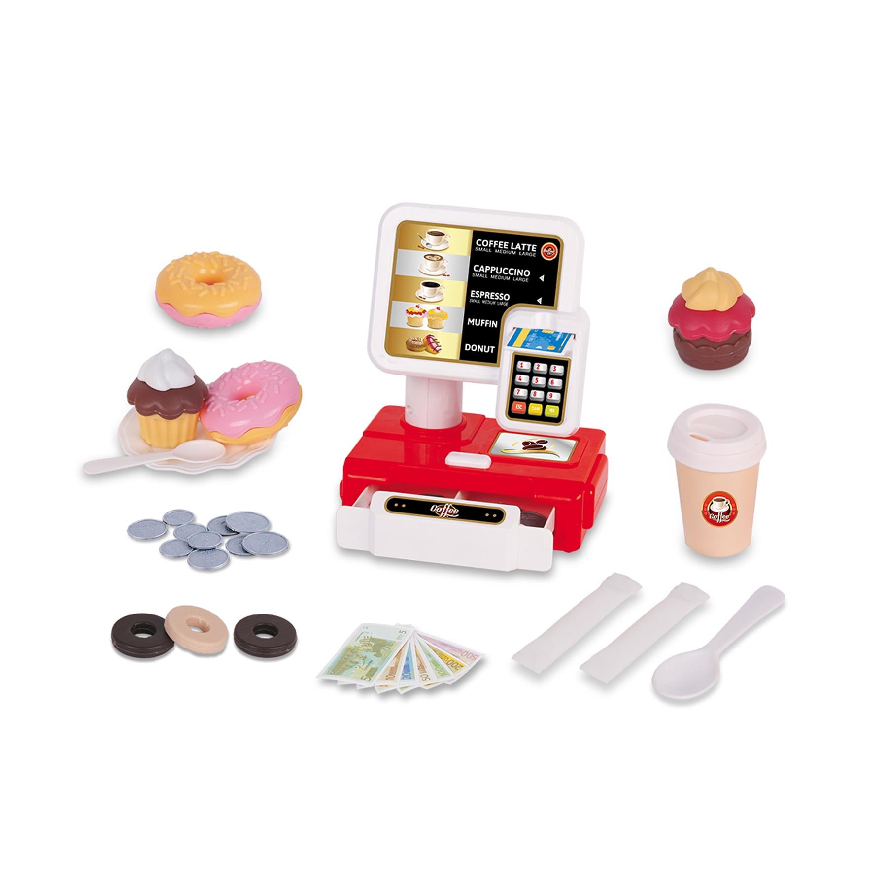 Coffee Shop Cash Register Toy Set by The Magic Toy Shop - The Magic Toy Shop