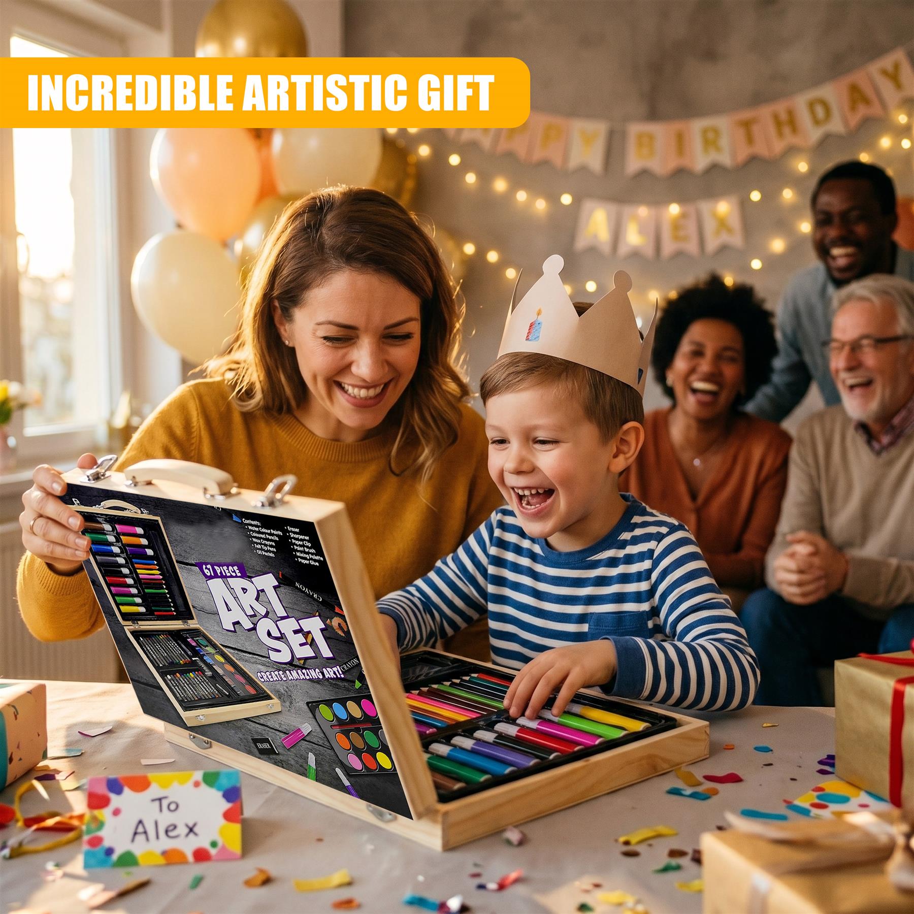 67-Piece Art Set