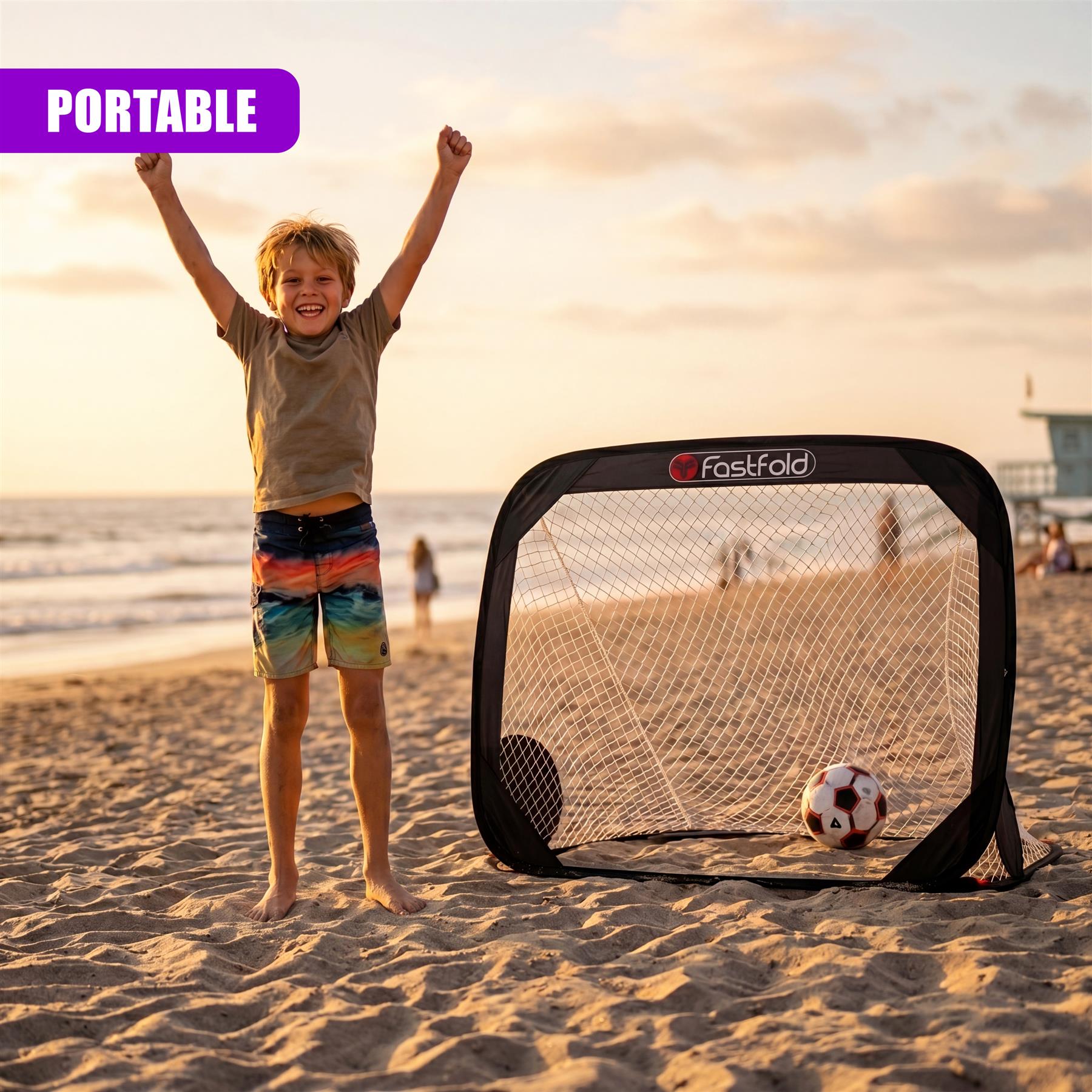 Pop Up Football Goal Set of 2