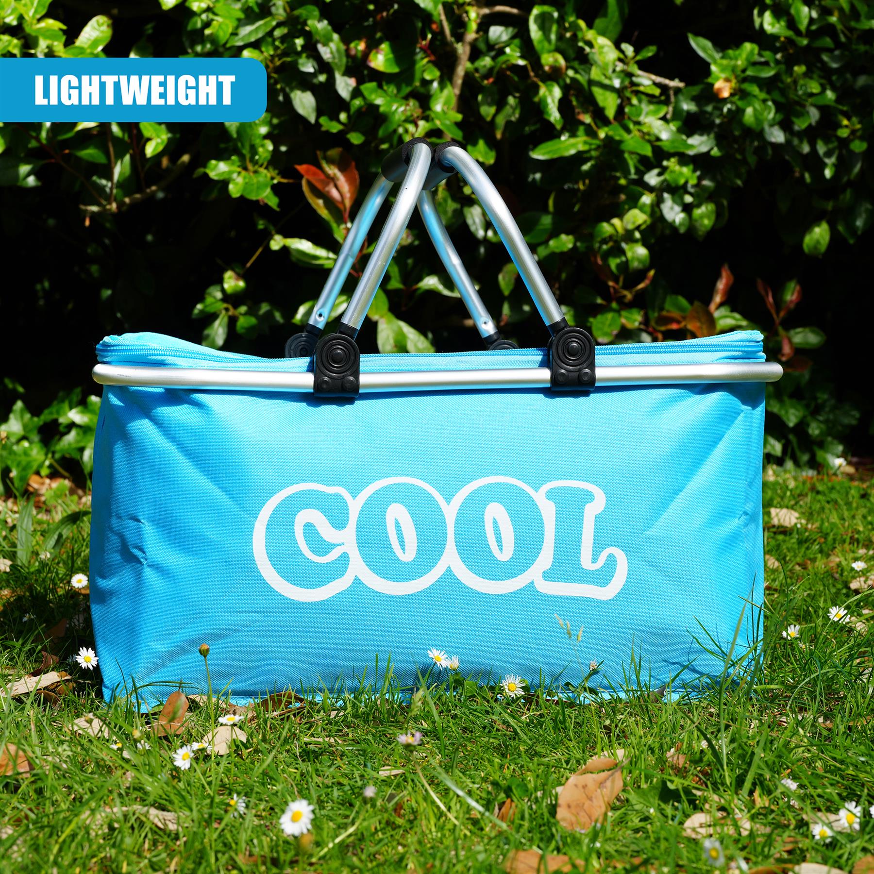 Blue Cooler Basket Bag by GEEZY - The Magic Toy Shop