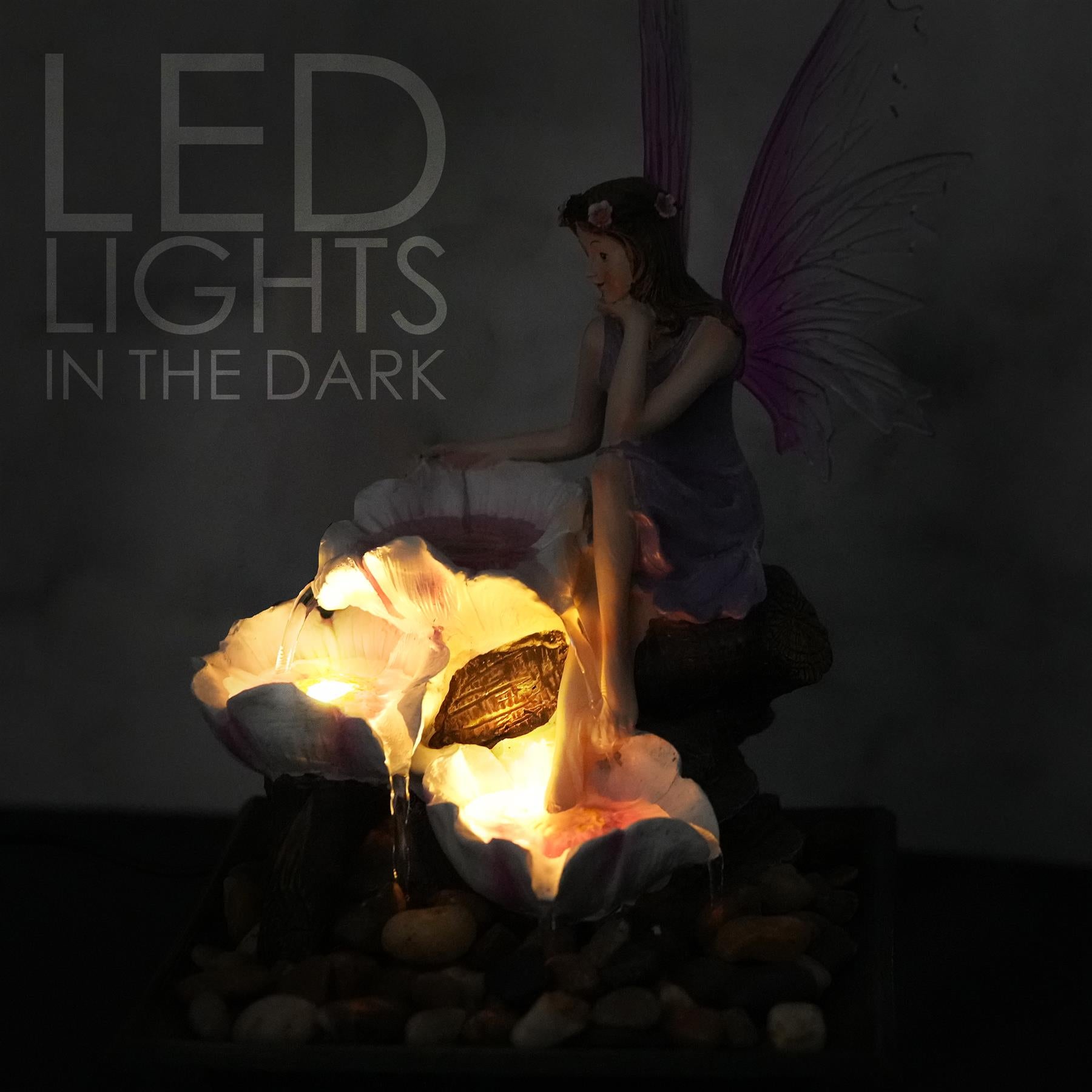 Fairy Water Feature Indoor With LED by GEEZY - The Magic Toy Shop