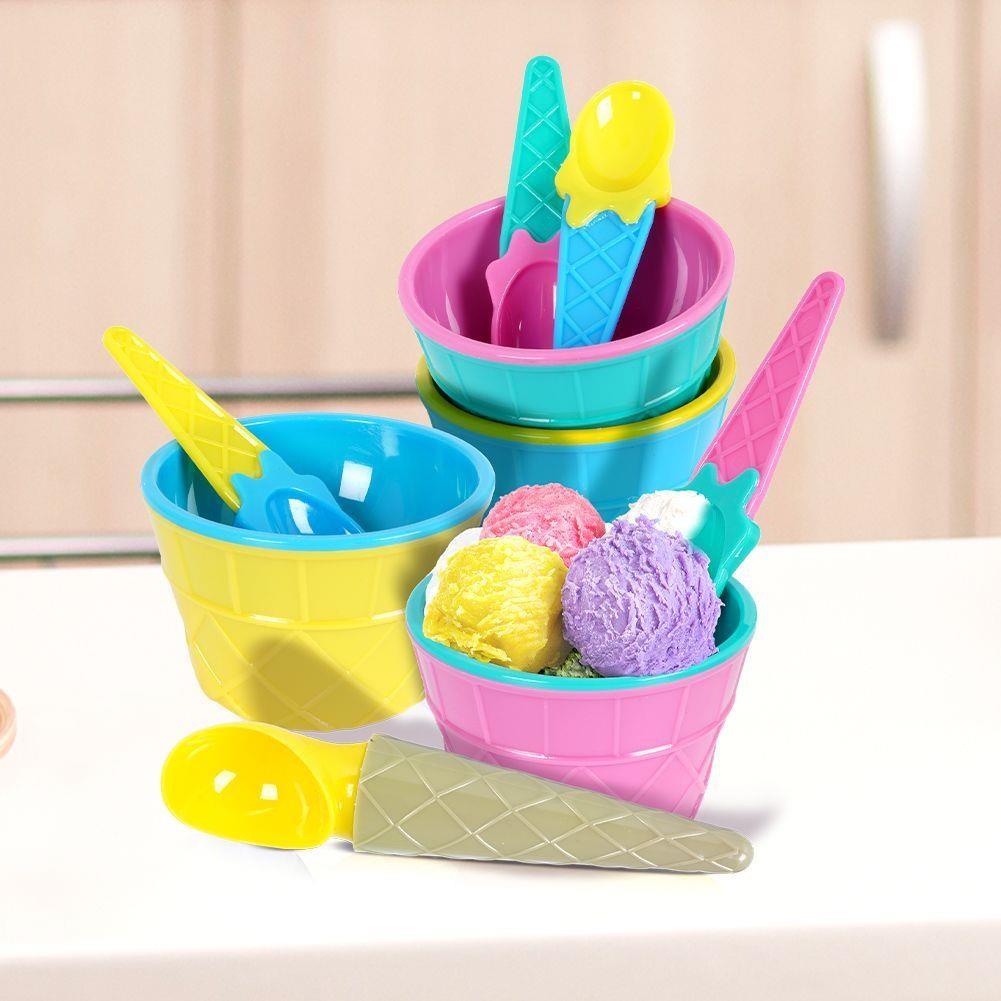 Ice Cream Bowls With Scoops by The Magic Toy Shop - The Magic Toy Shop