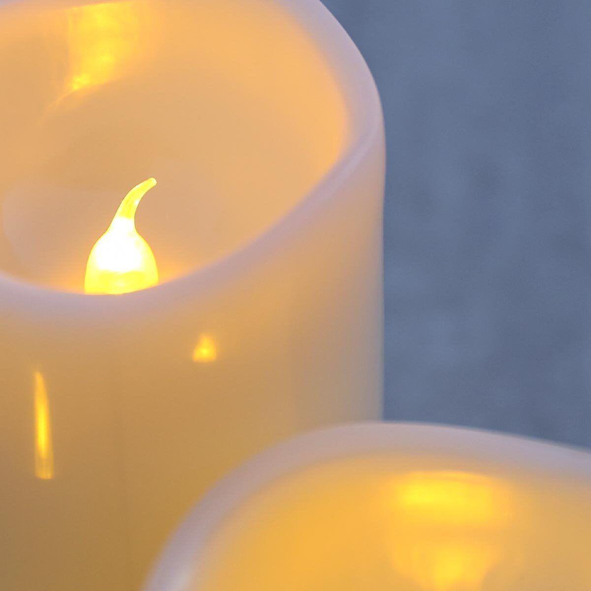 3 Pcs Outdoor LED Candle Light by Geezy - The Magic Toy Shop