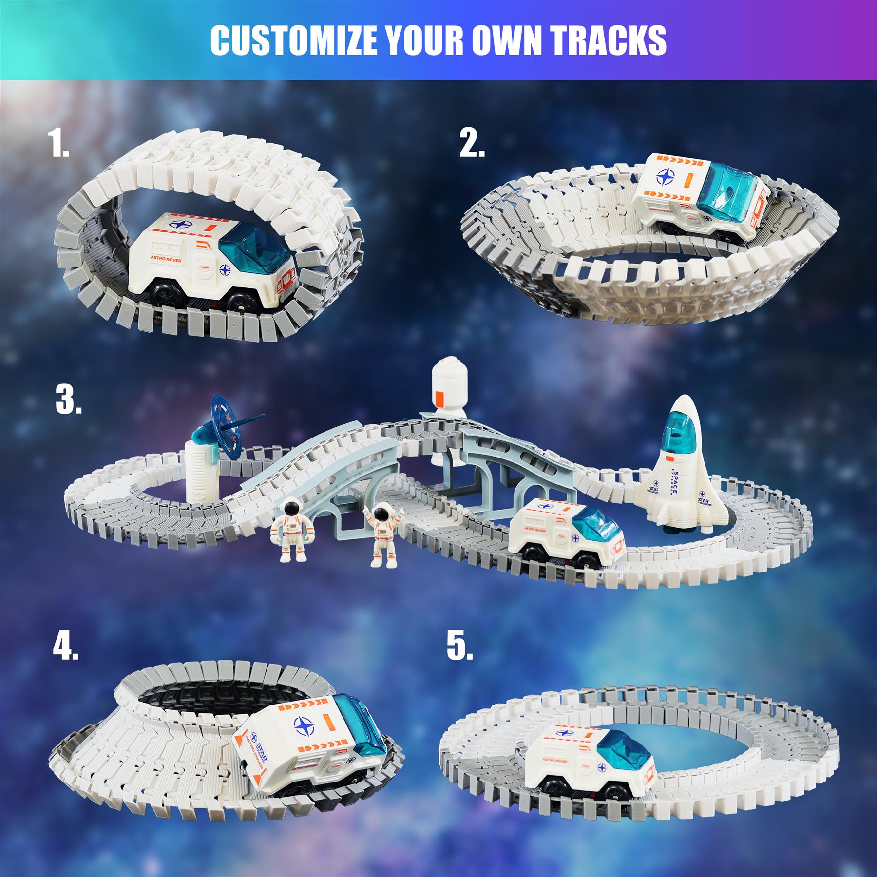 Space Track Set by The Magic Toy Shop - The Magic Toy Shop