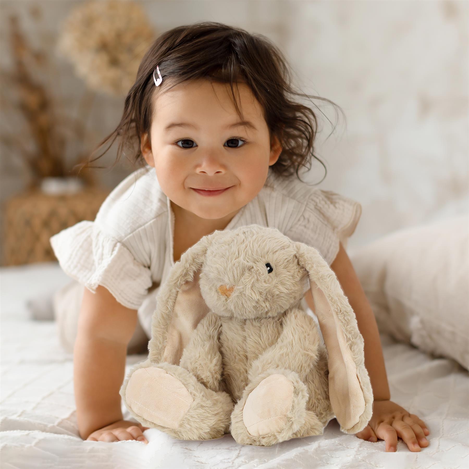 Plush Beige Bunny Rabbit by The Magic Toy Shop - The Magic Toy Shop